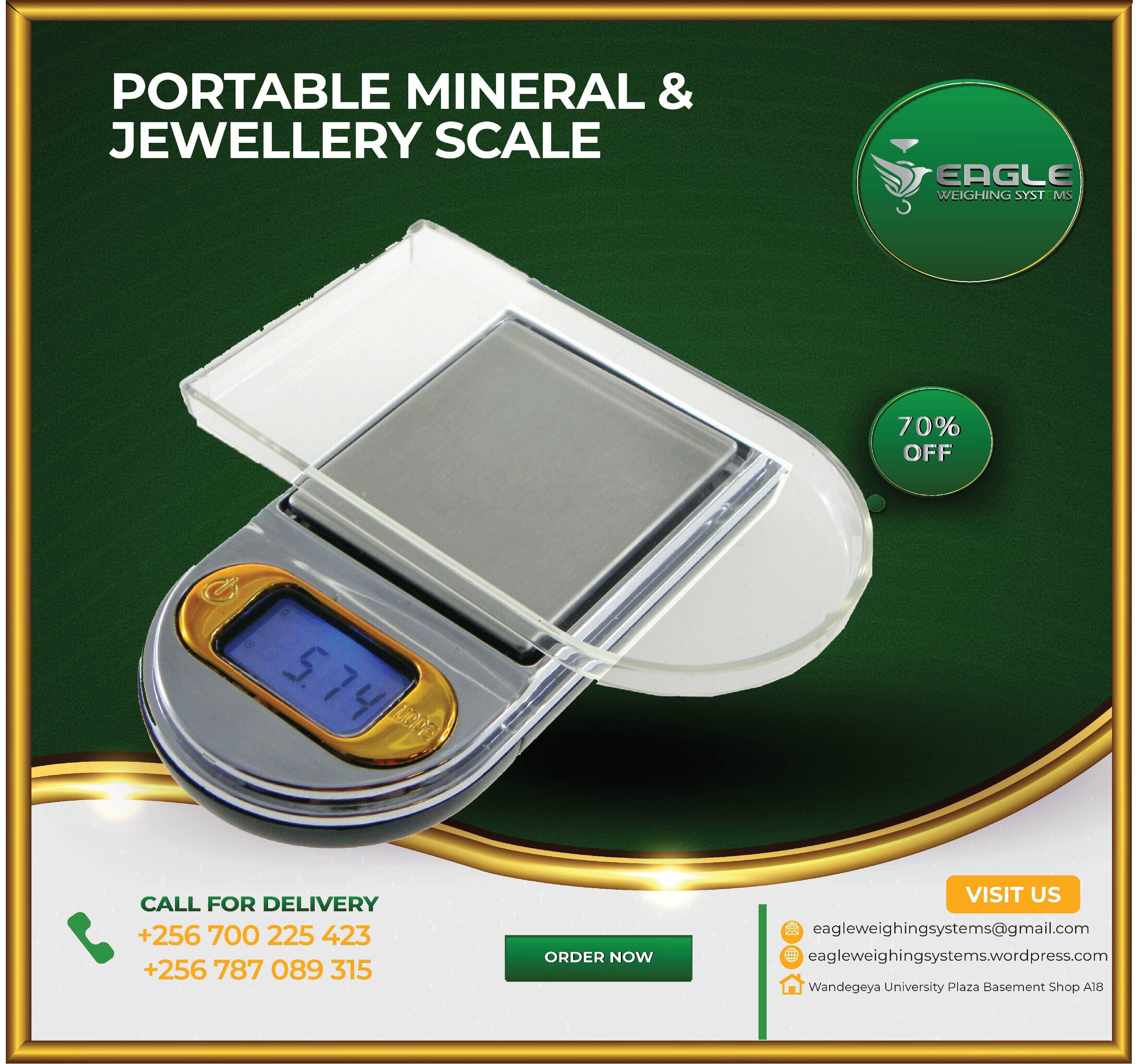 Jewellery portable scale in Kampala'