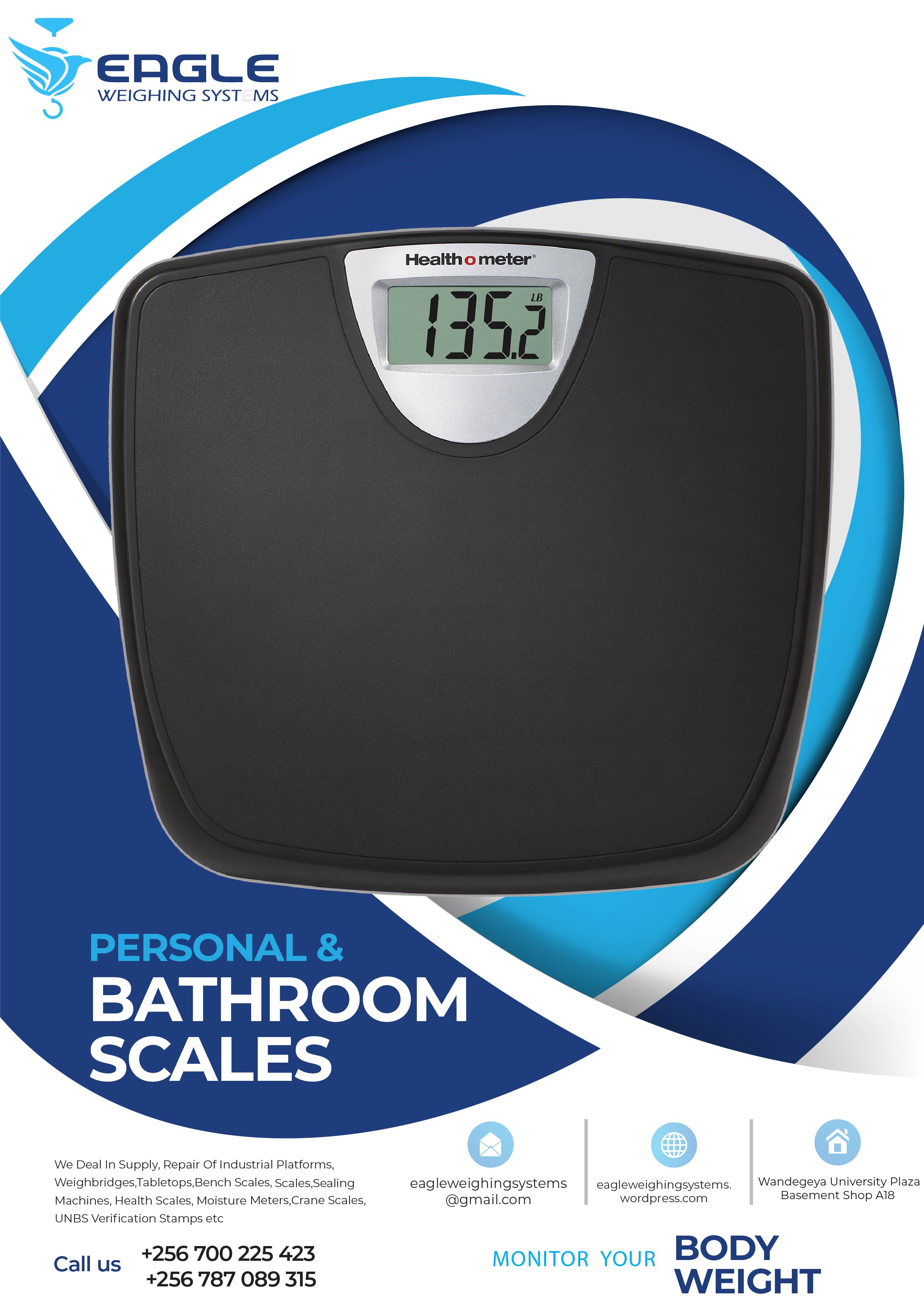 Digital Body Weight Bathroom Scales'