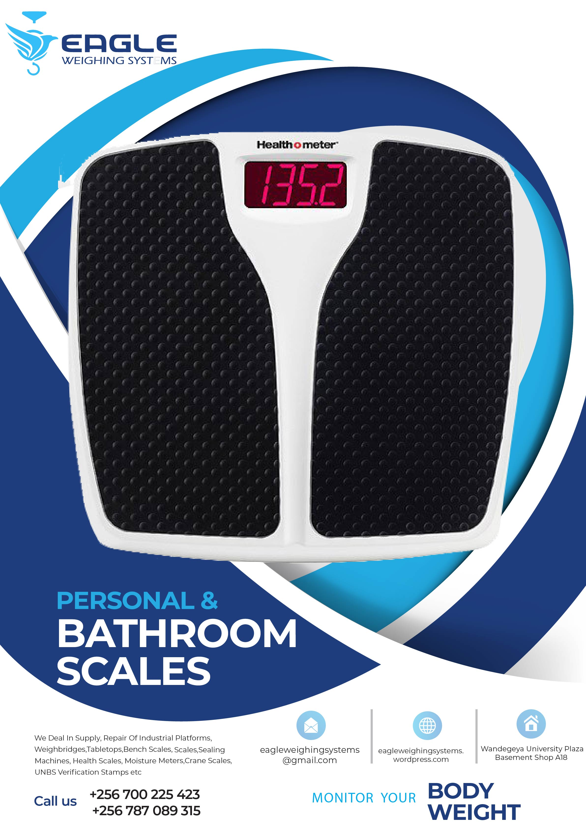 Digital Bathroom Body Scales'