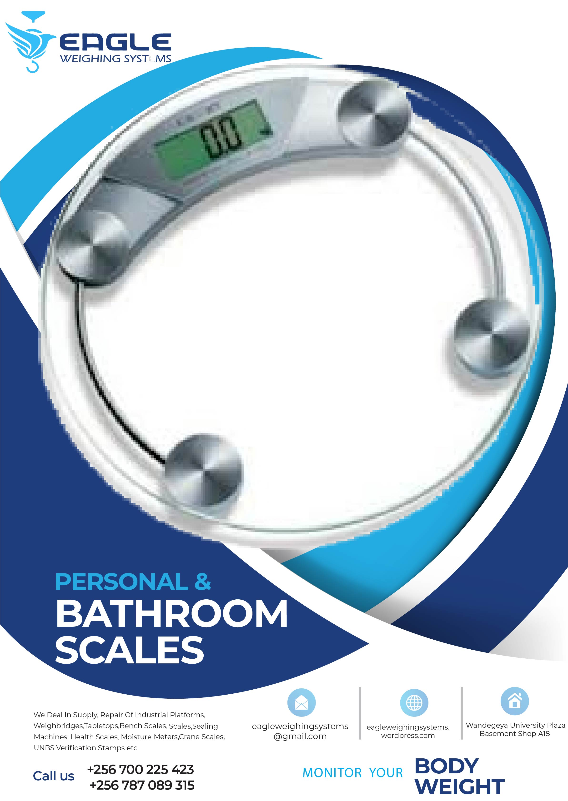 180kg/396lb tempered glass digital body weight bathroom scal'