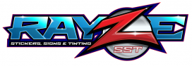 Company Logo For Rayze Stickers, Signs & Tint'