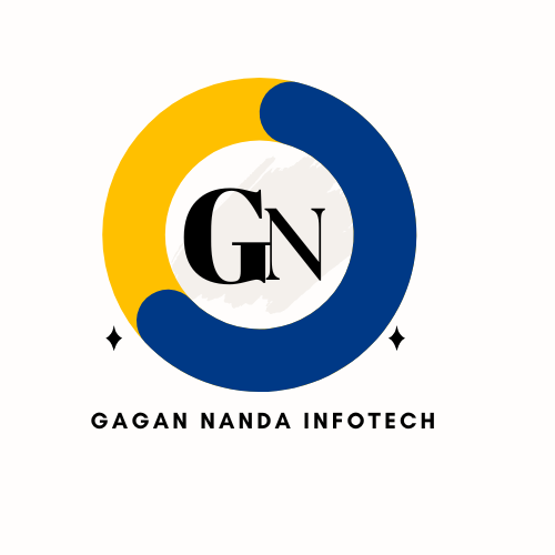Gagan nanda infotech company logo'