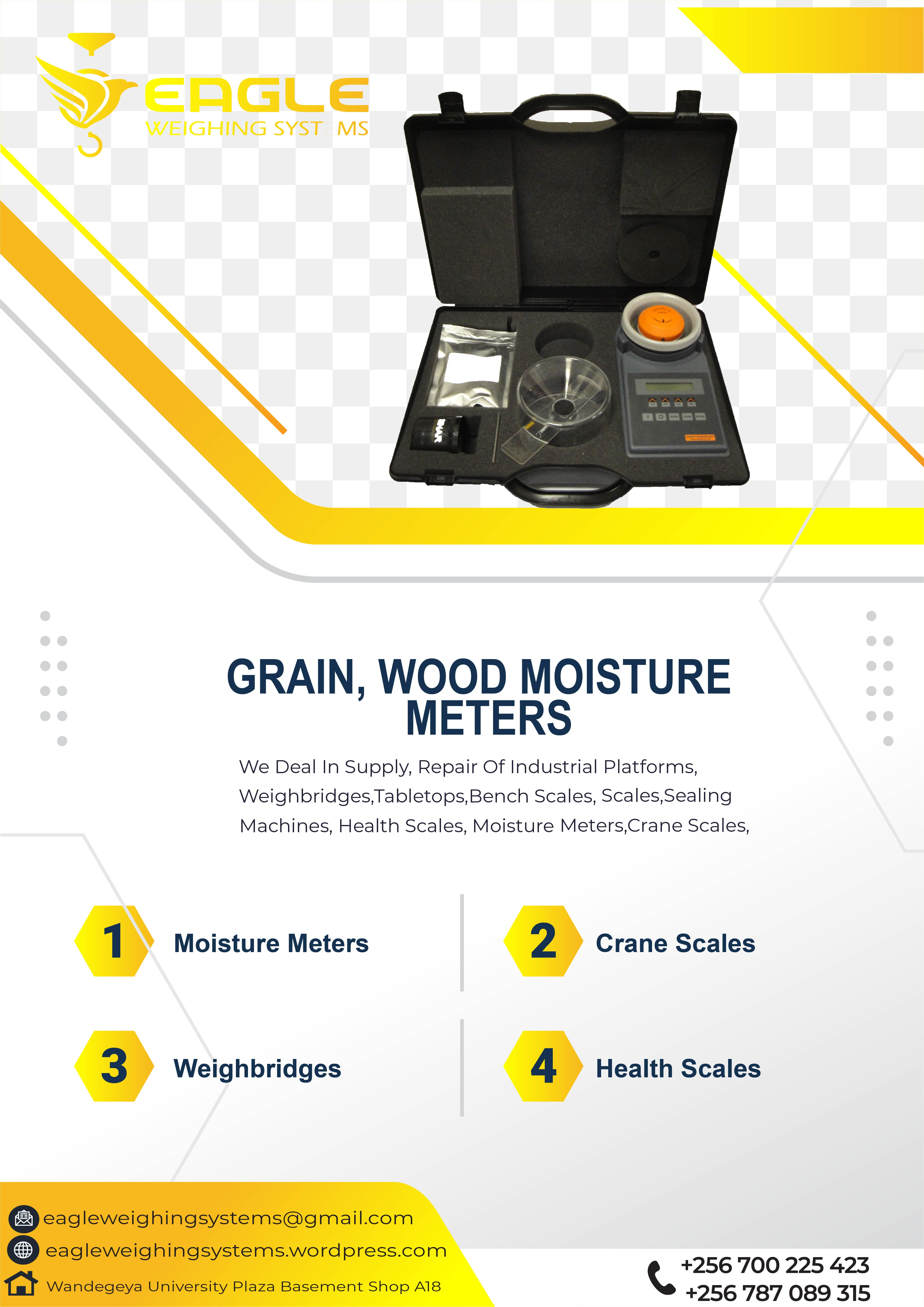 Portable coffee moisture meter for grains'