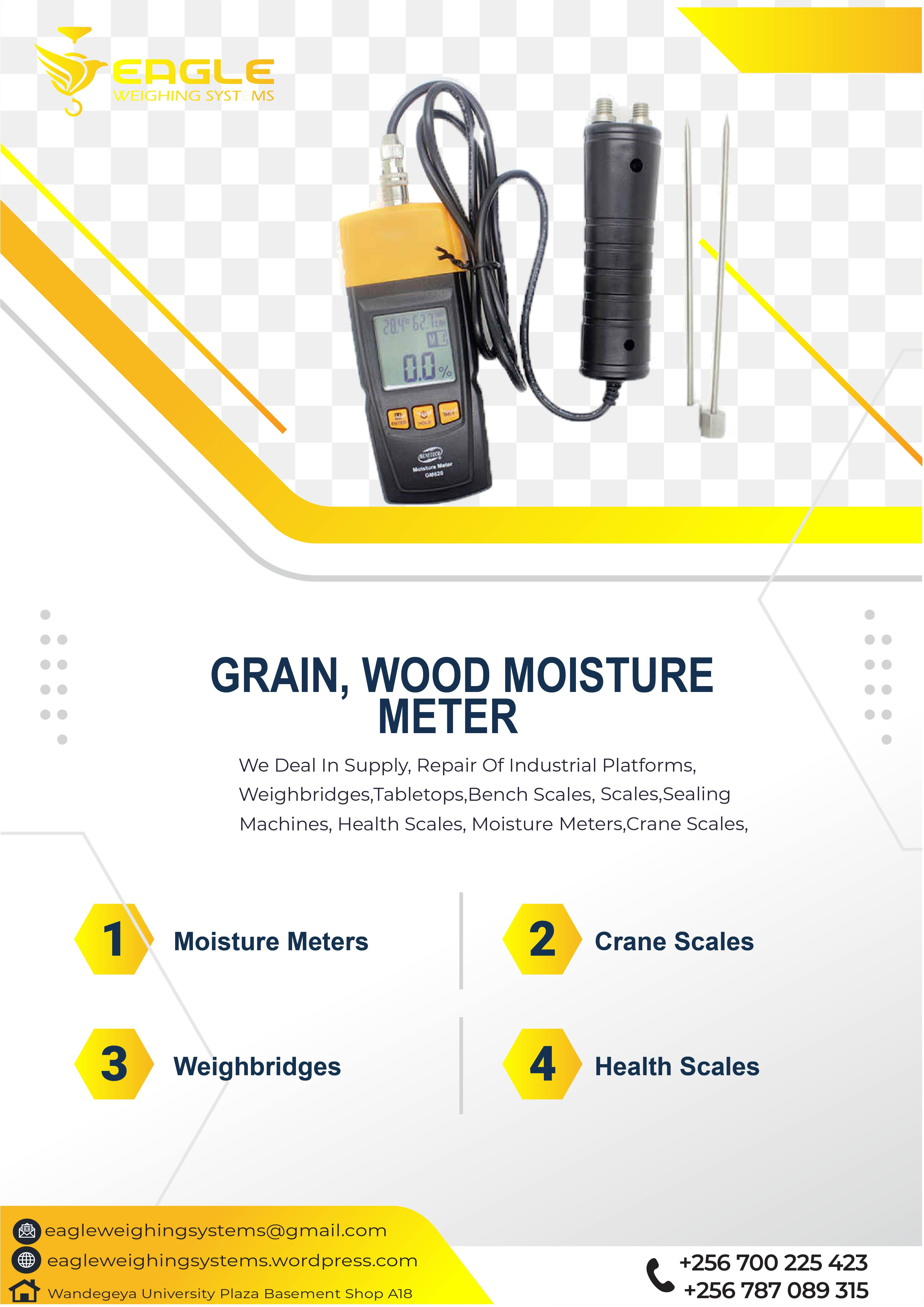 Moisture meters for cocoa'