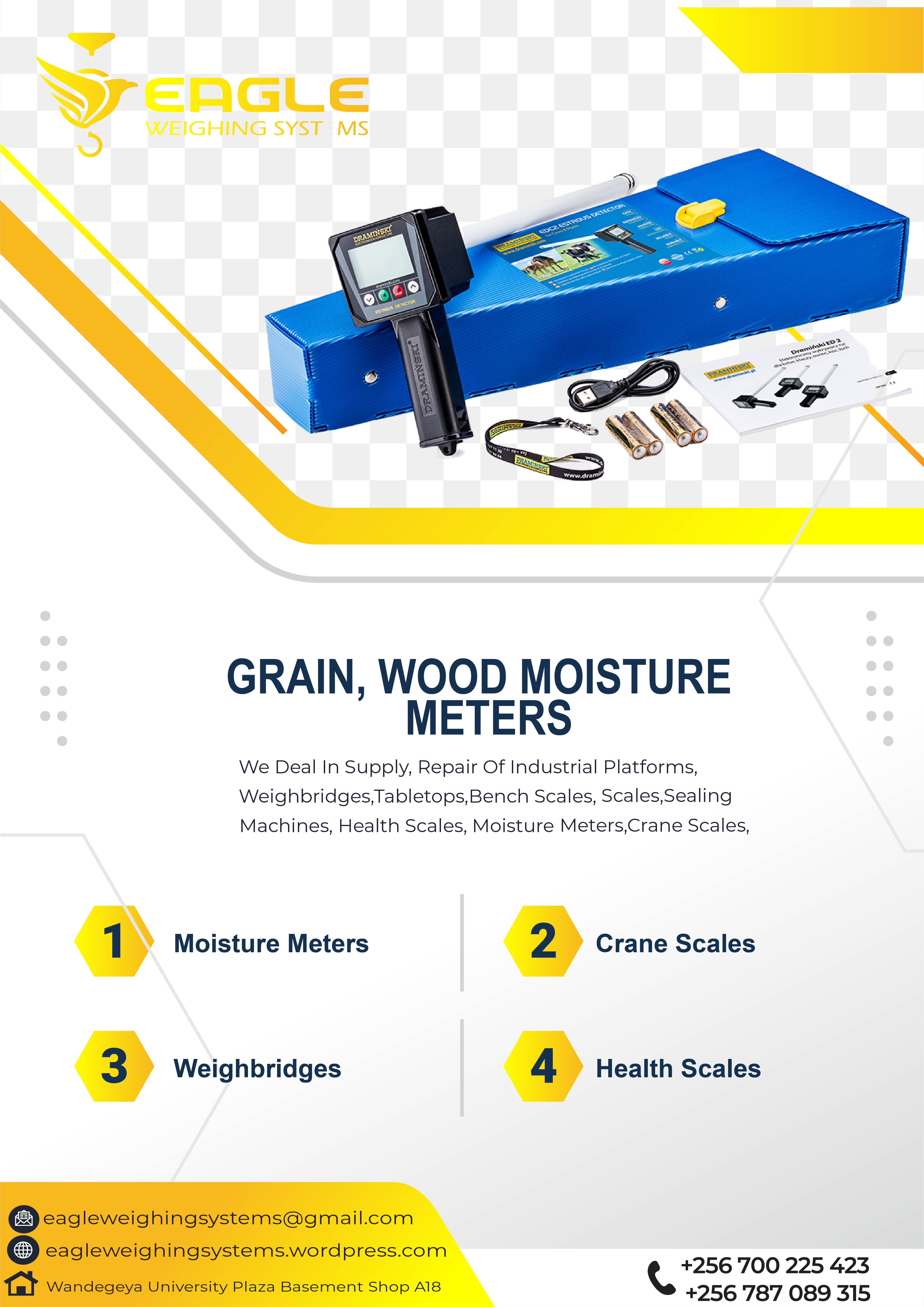 Digital moisture meters'