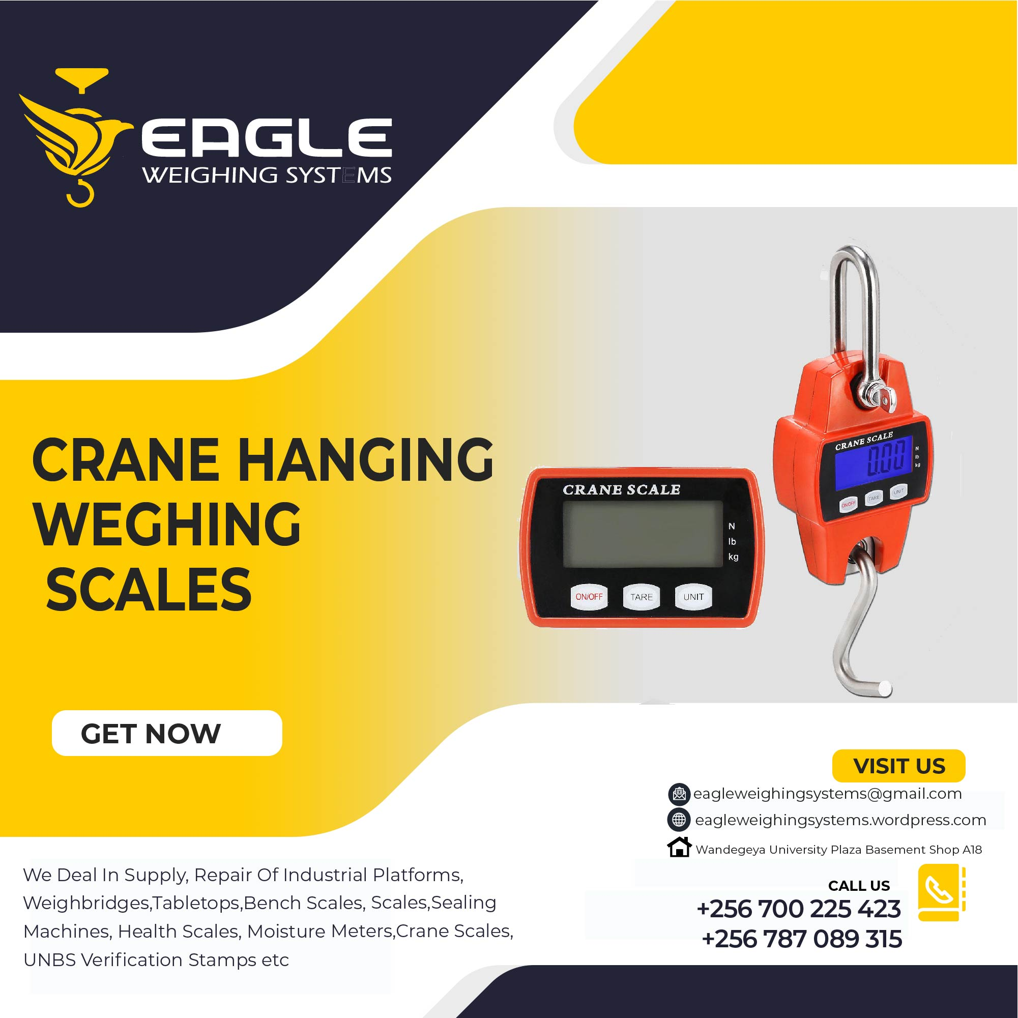 High-Precision Hanging Weighing Scale'