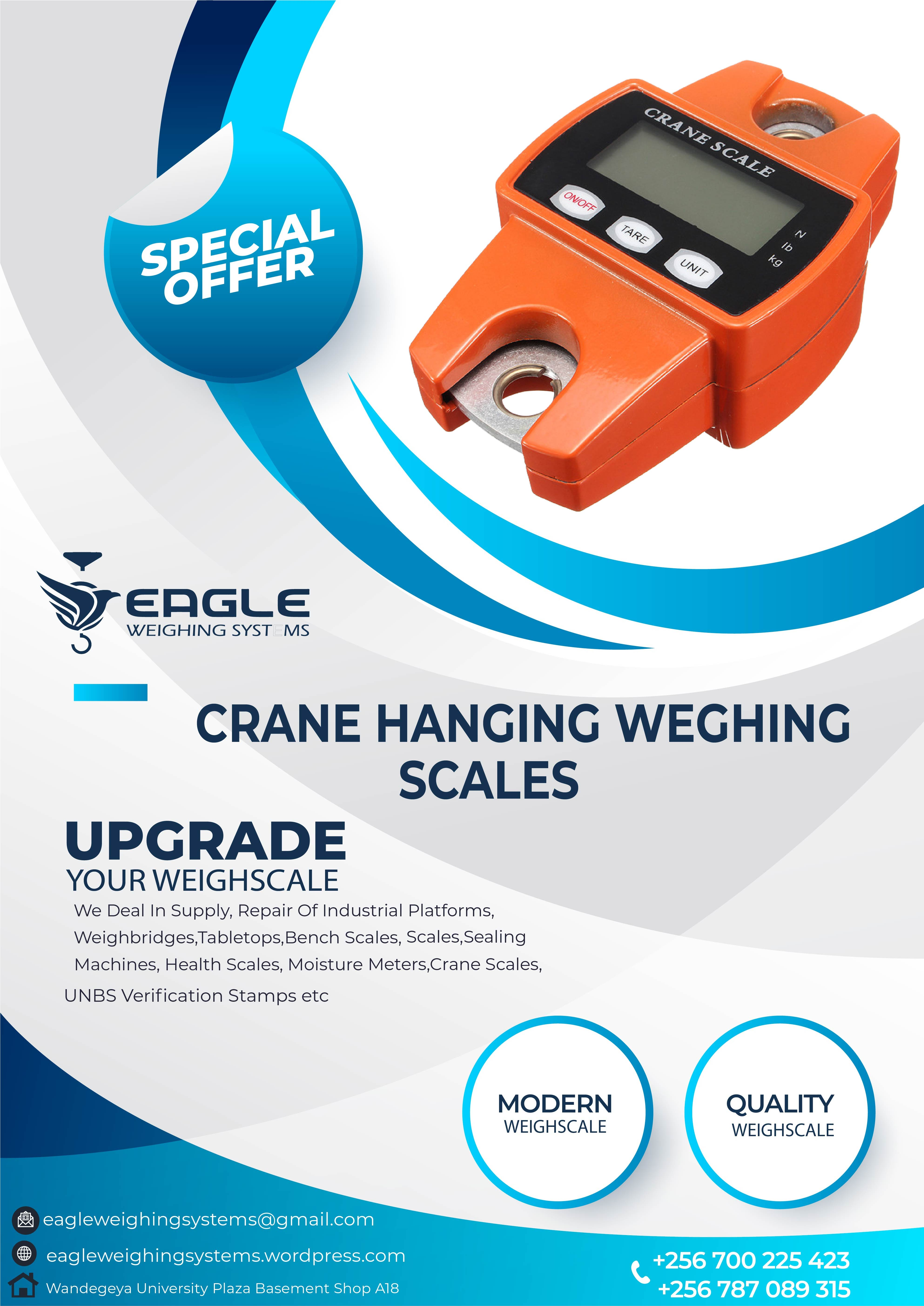 Digital Crane Portable Electronic Weighing Scales'