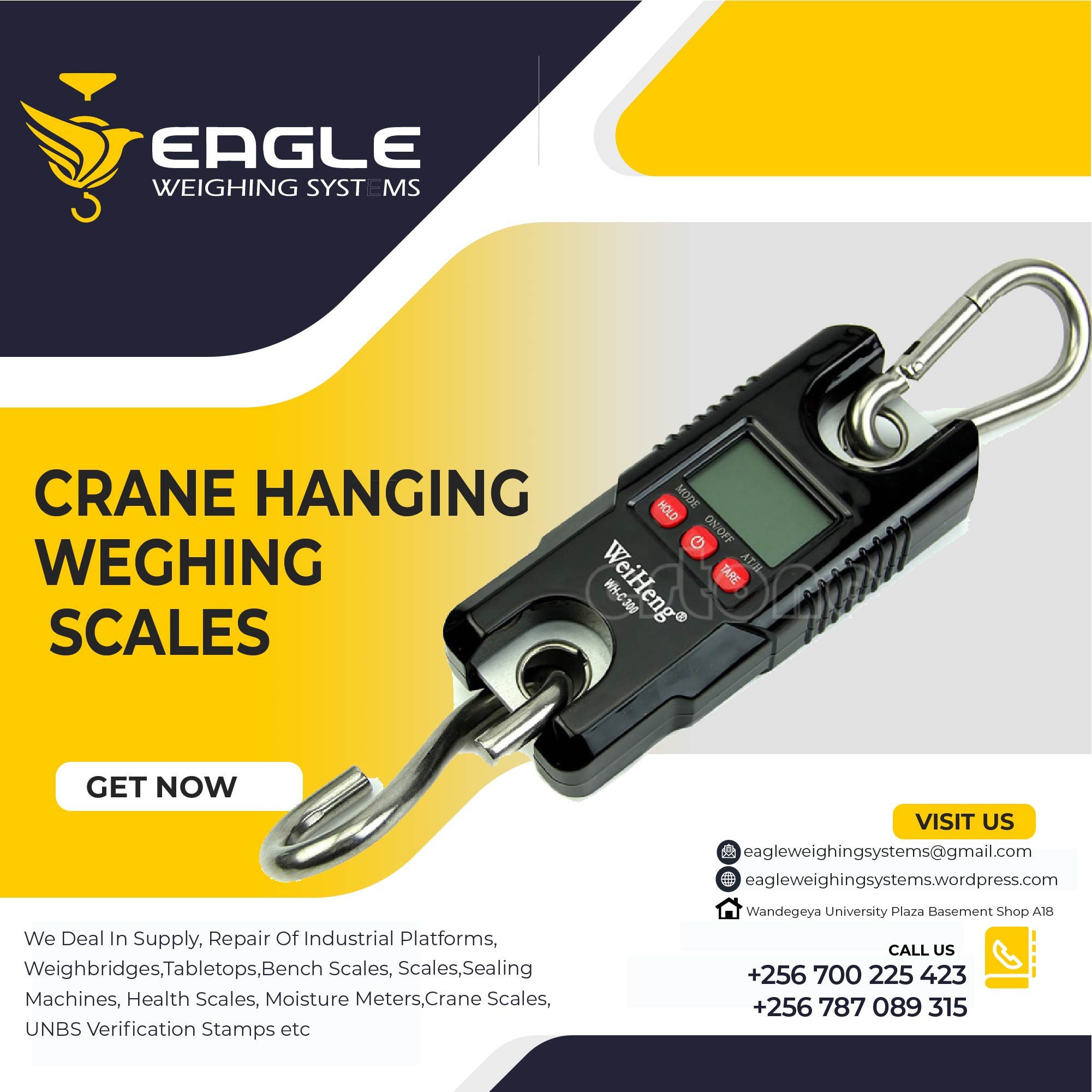 Digital Hanging Weighing Portable Scales'