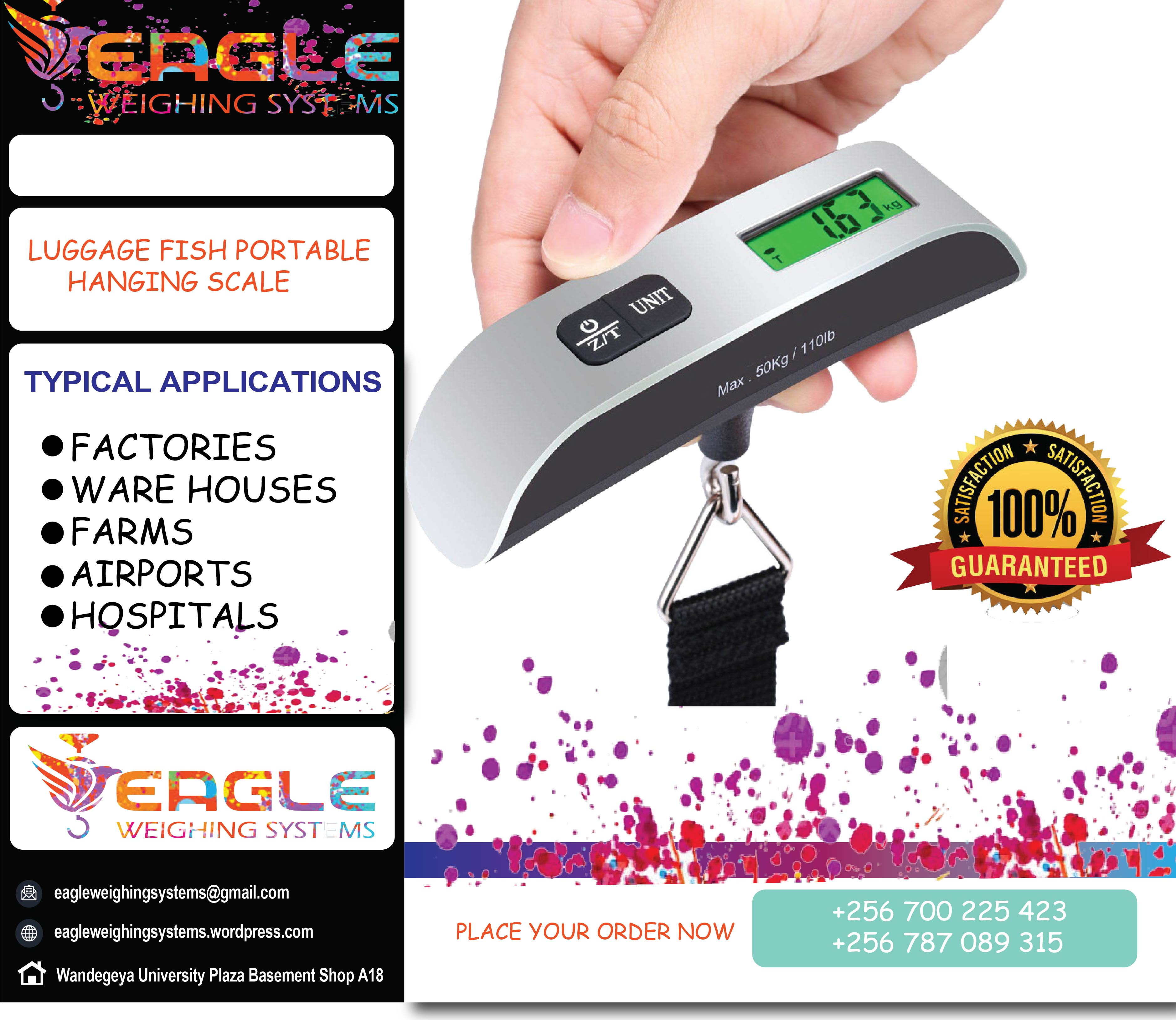 Digital Travel Hanging Weighing Scales For Luggage'