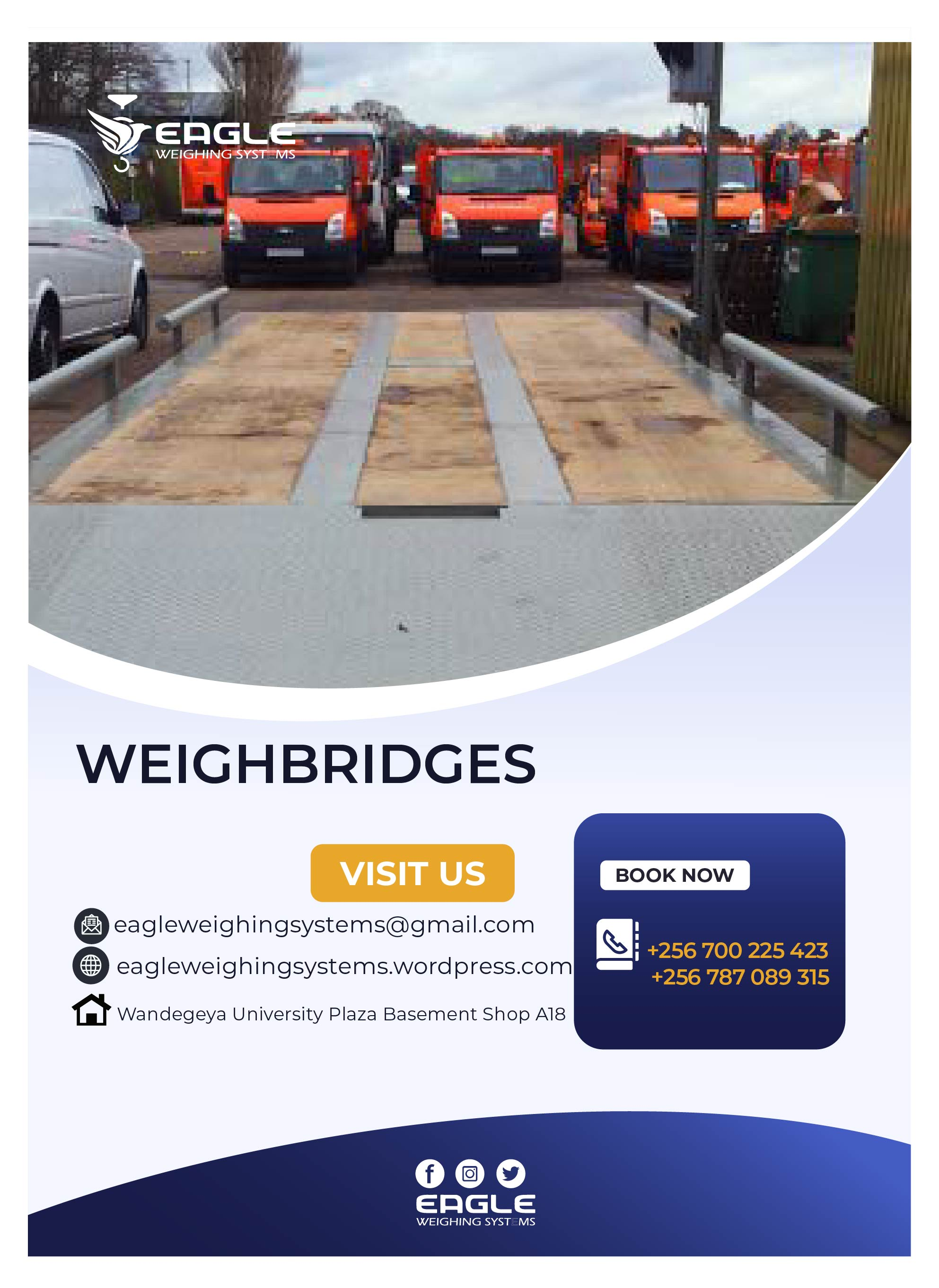 Civil work experts for weighbridges in Kampala'