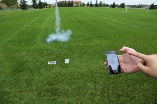 Bluetooth Launch of Rocket'