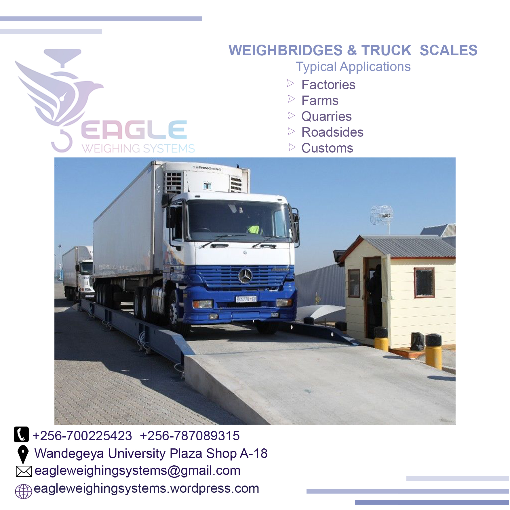 3*18m Electronic Weighbridge'