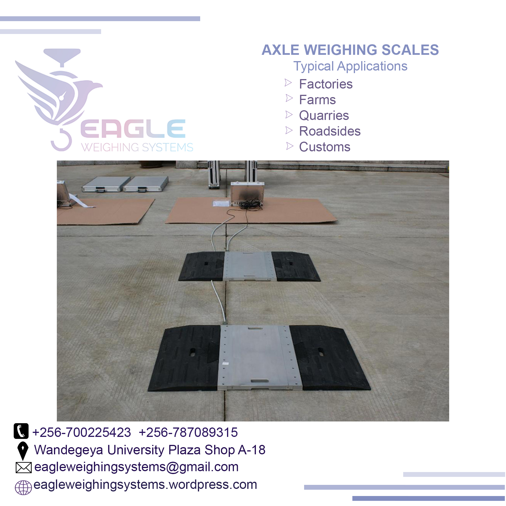 50 150 Ton Weighbridge'