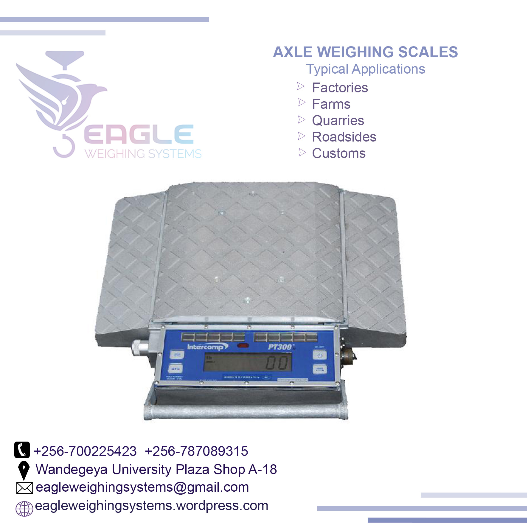 Digital weighbridge weighing load cell indicator'