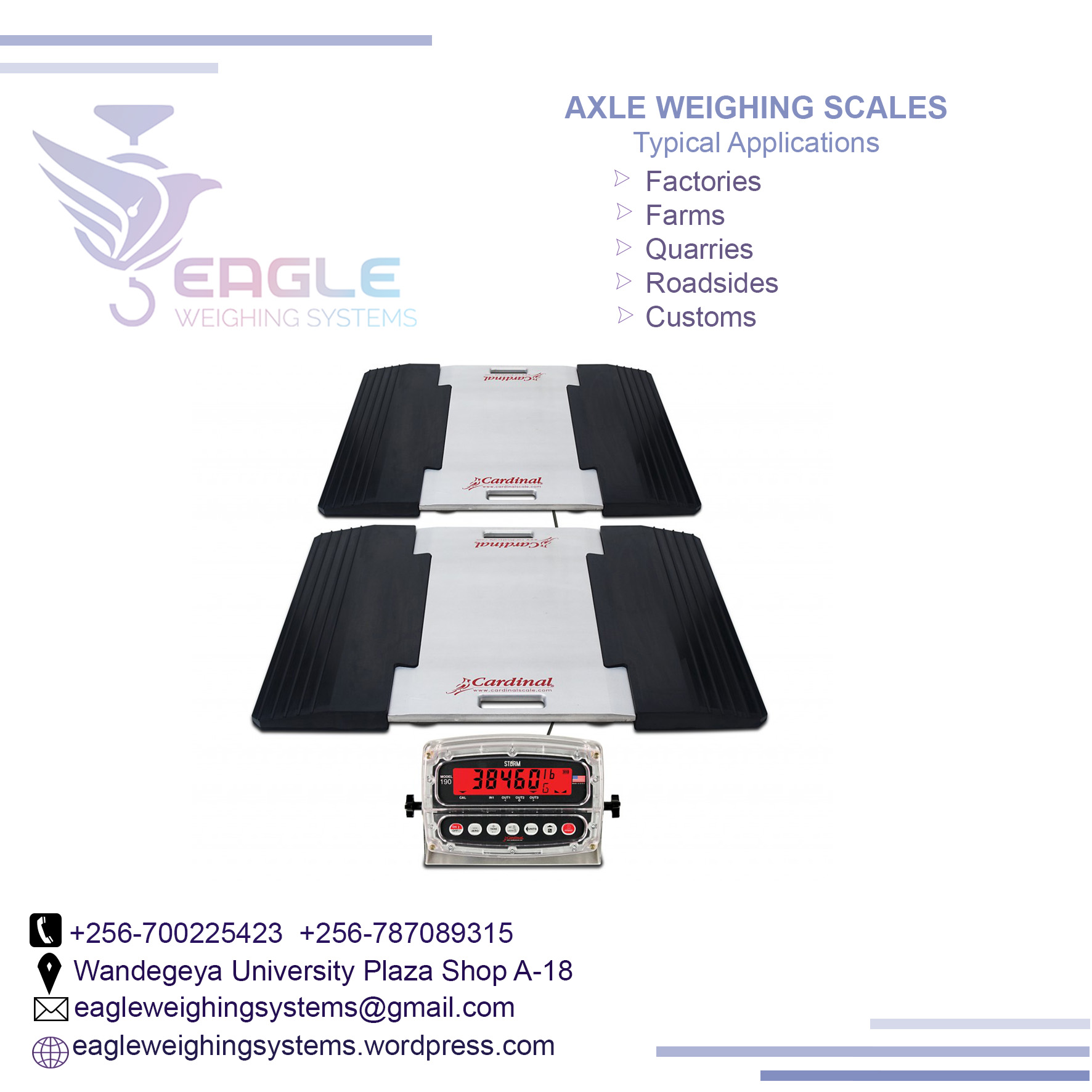 Portable Truck Scale/Weighbridge'