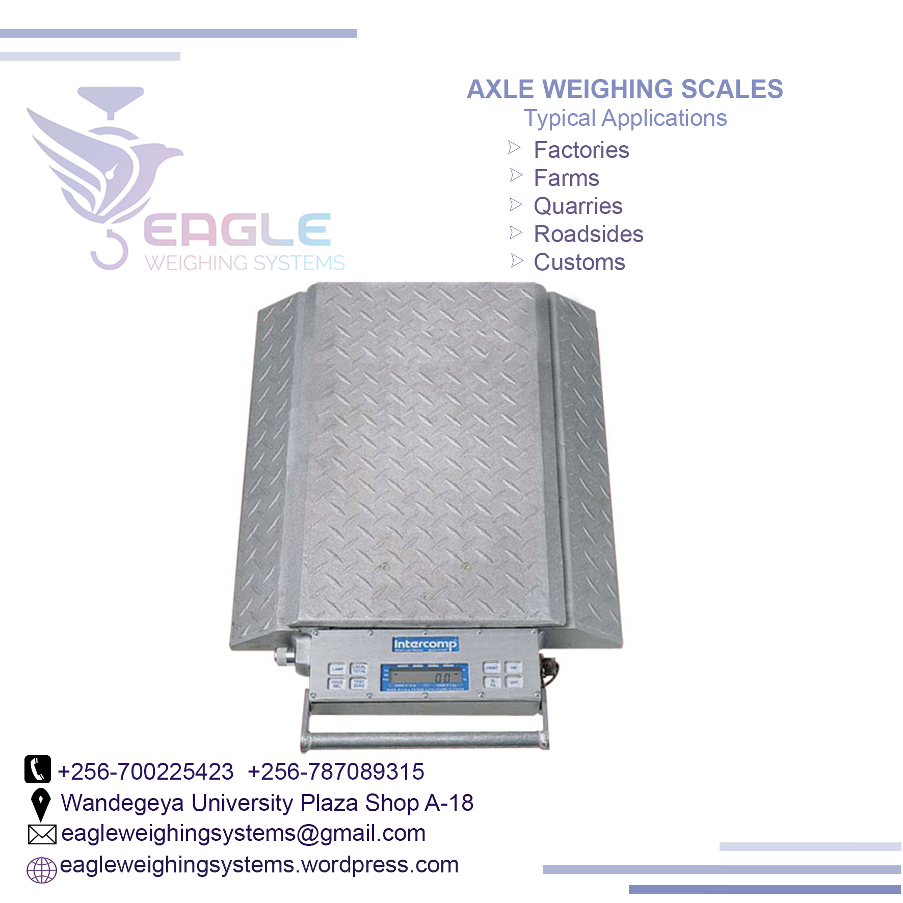 HL-YHL Wired Weighbridge Display'