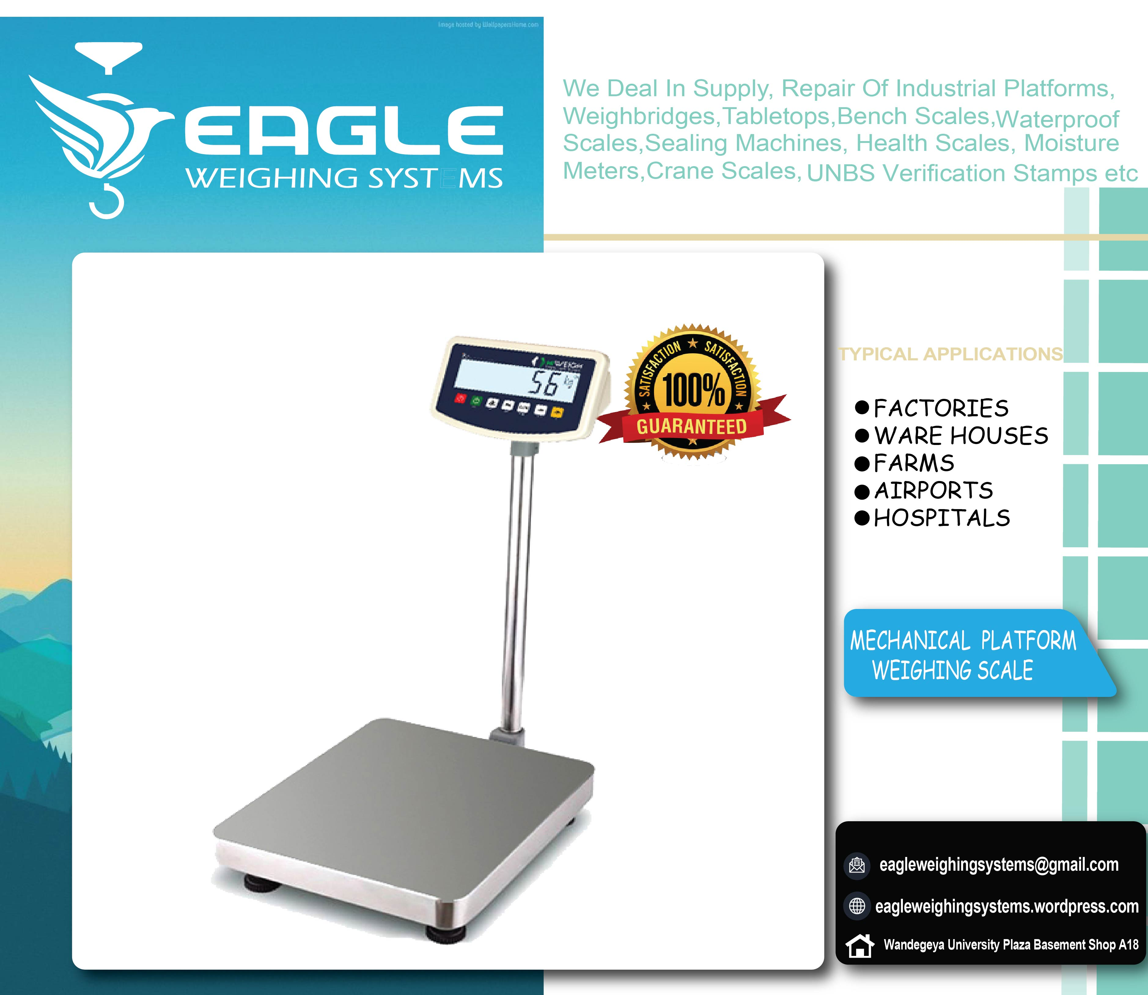 COMMERCIAL PLATFORM WEIGHING SCALES'