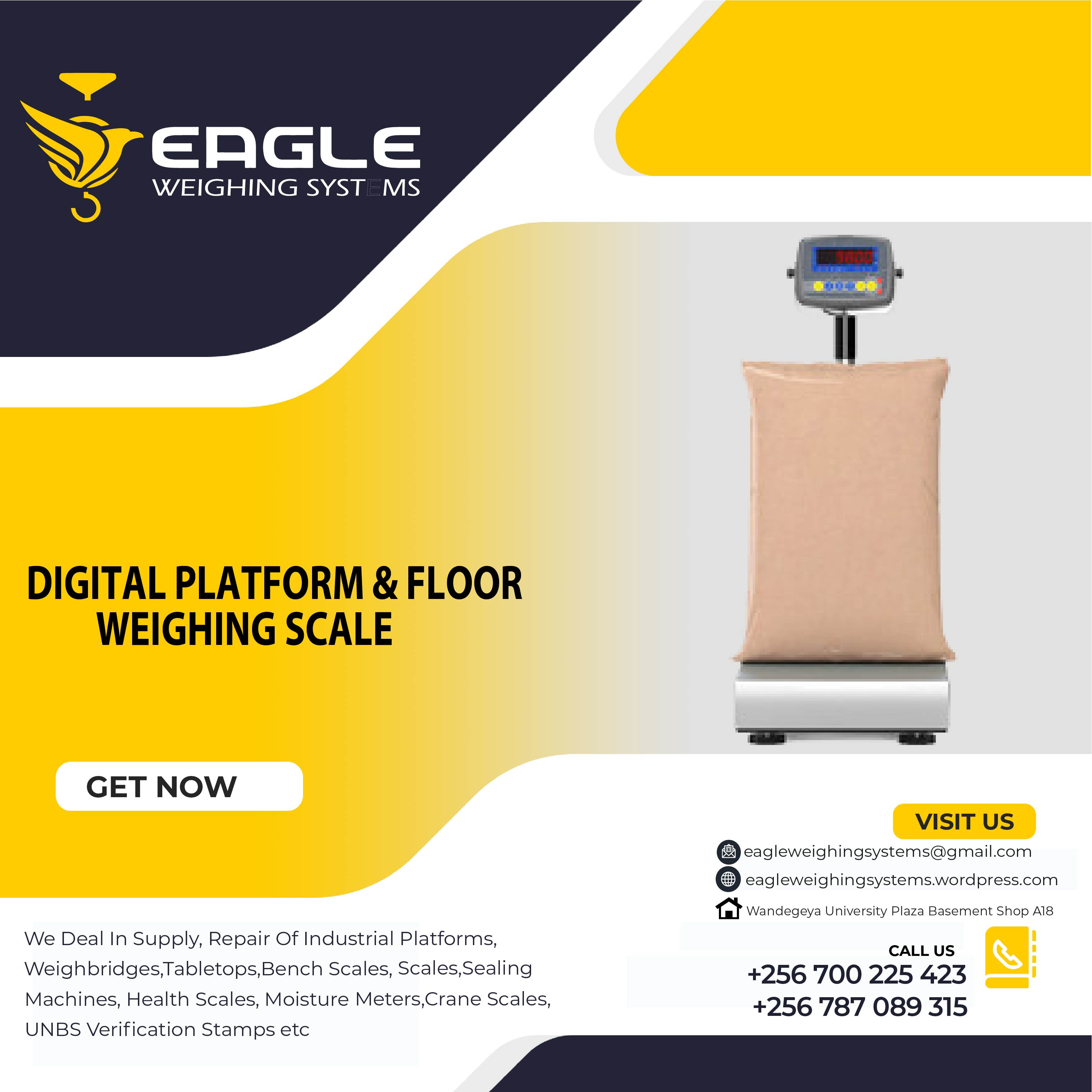Electronic Industrial platform scales'