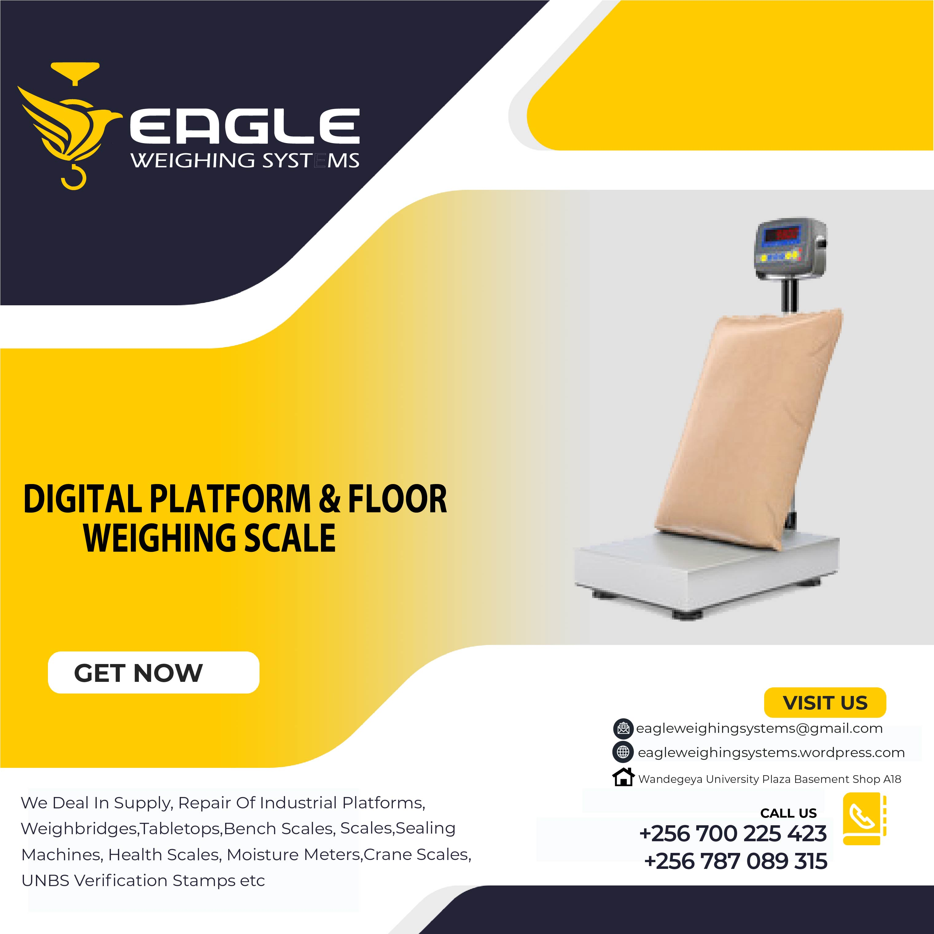 Digital platform weighing scales in Kampala'