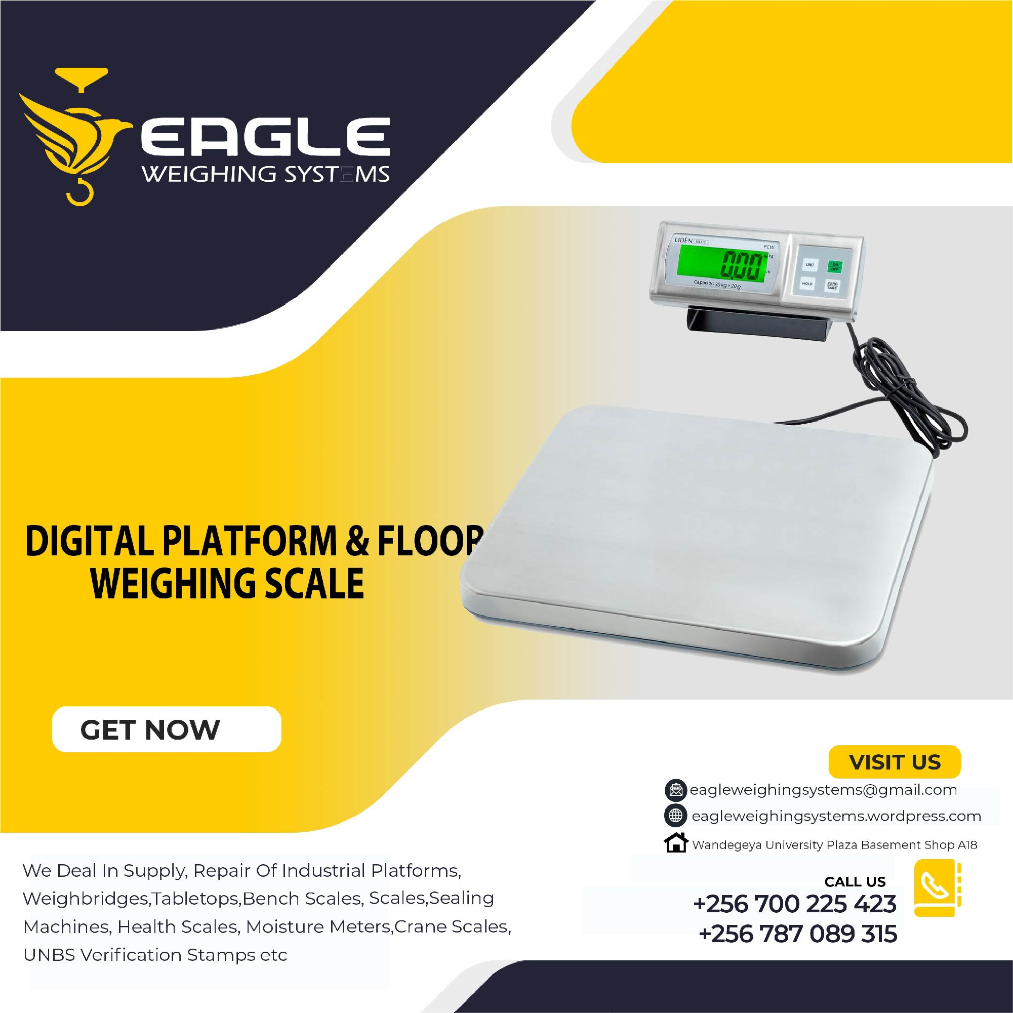 Price Computing weighing  scales for shops in Uganda'