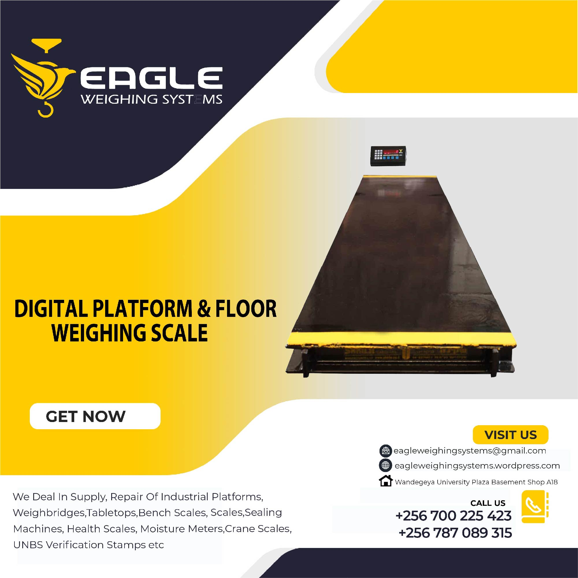 Digital Industrial weighing scales'