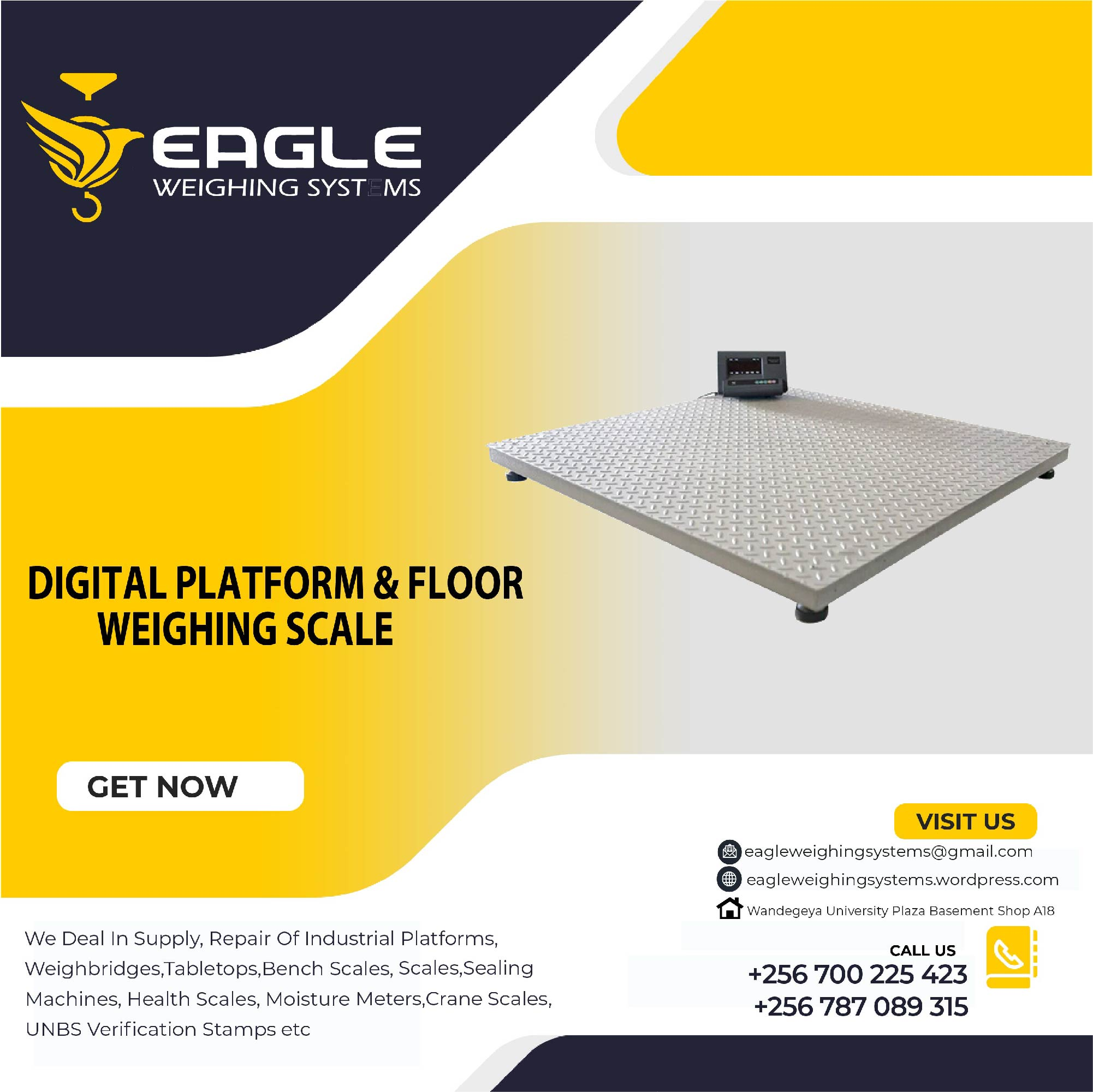 weight floor weighing scales for industries'