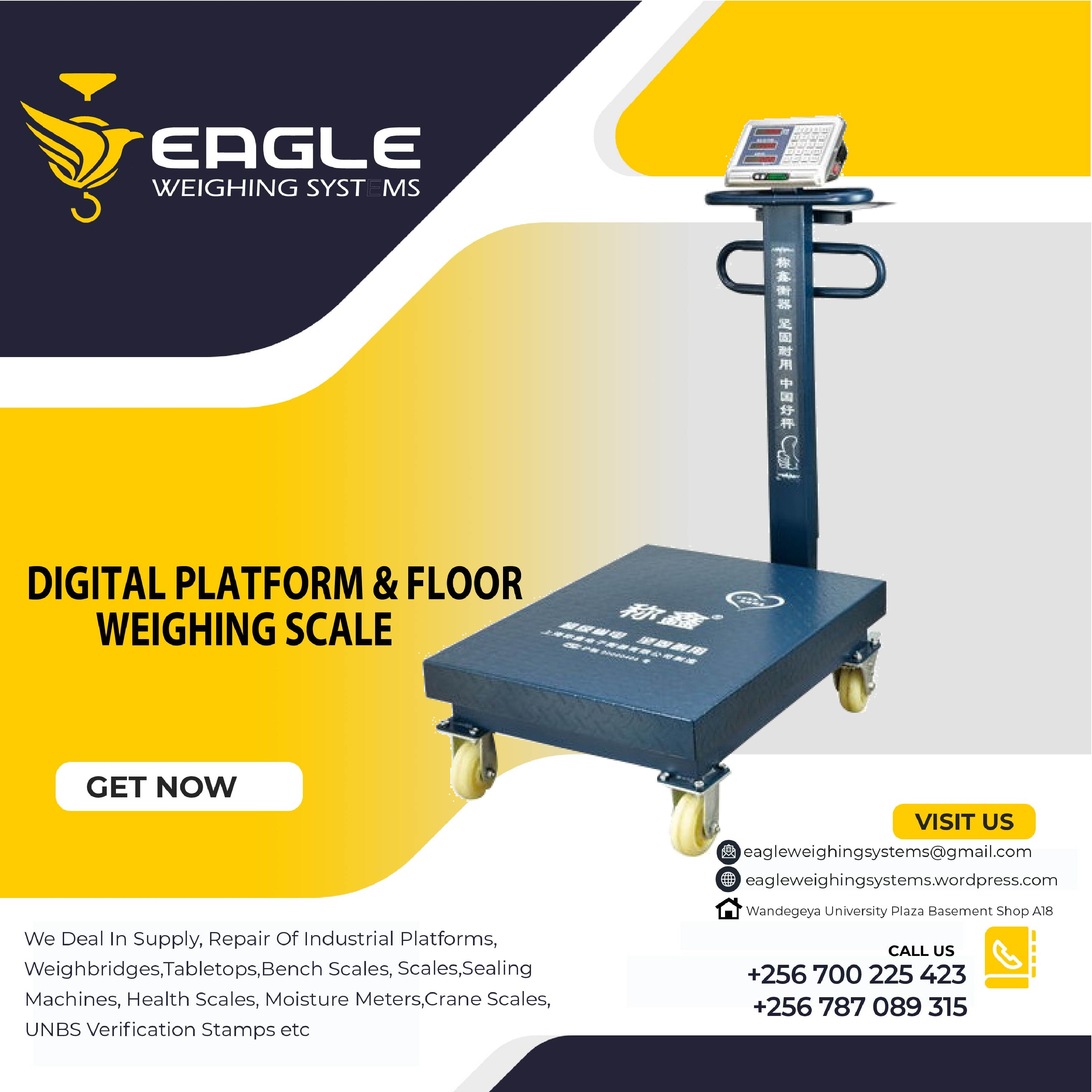 Eagle scales 300 Kg platforms in Kampala'
