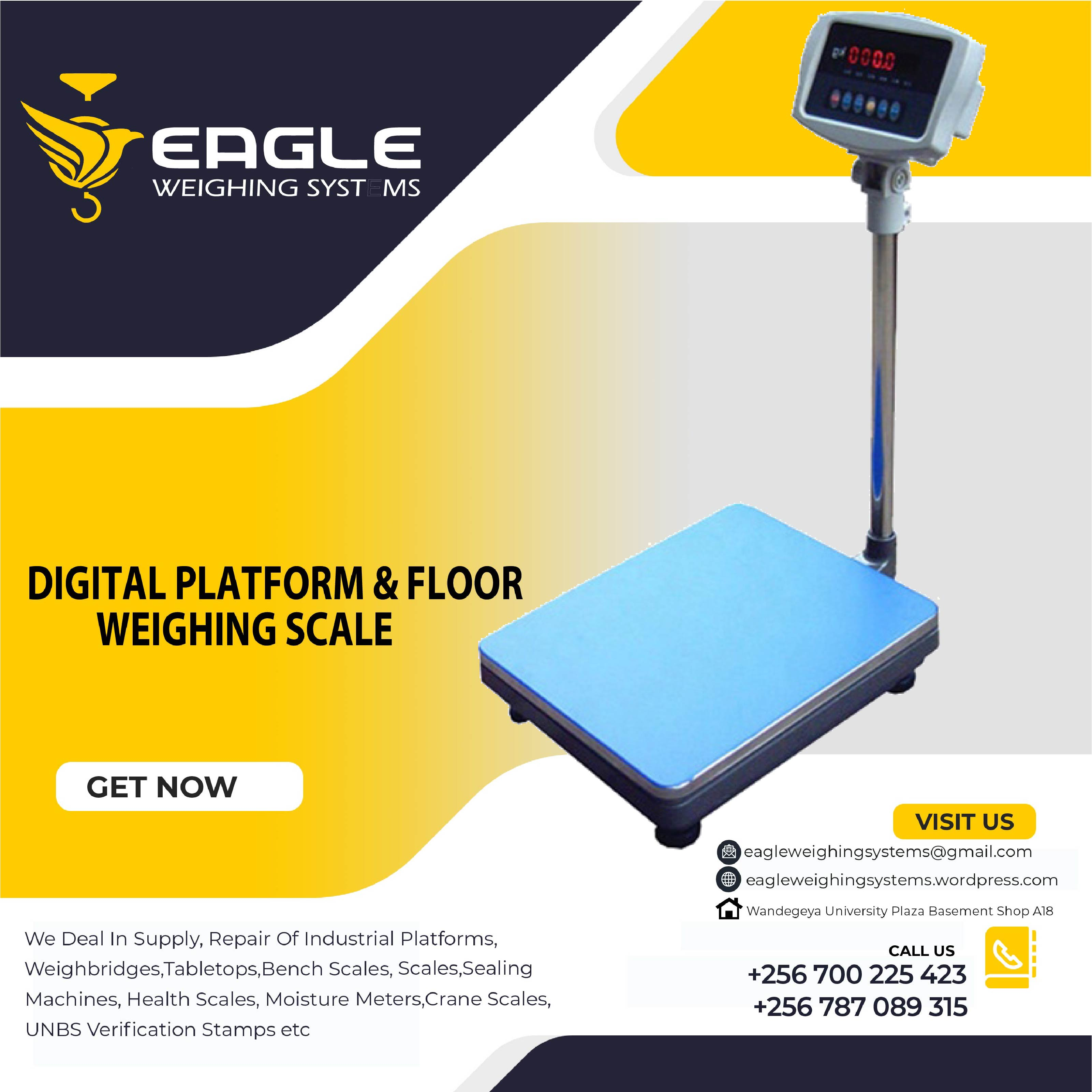 platform floor scale'