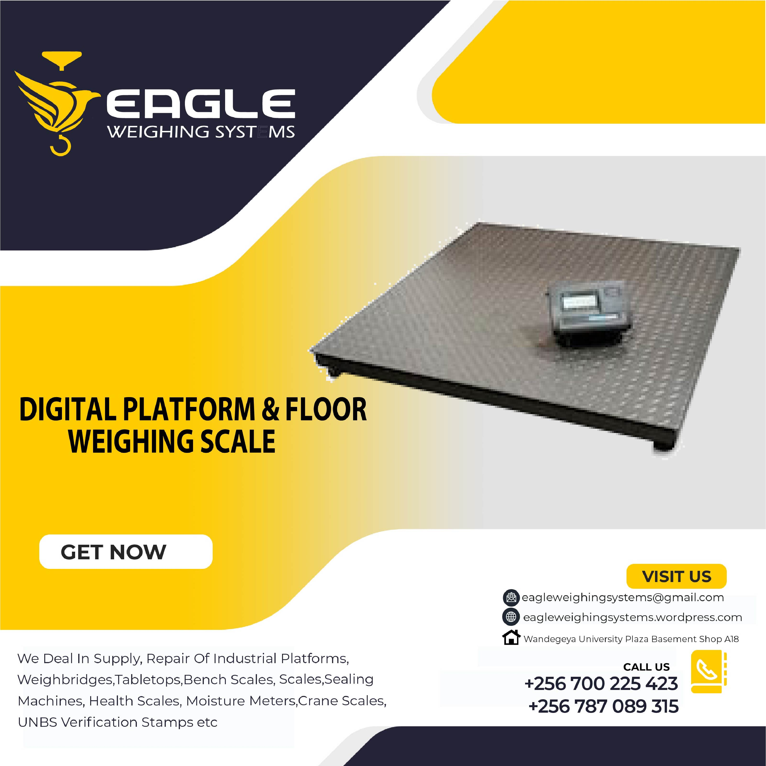 industrial weighing scale 1 ton'