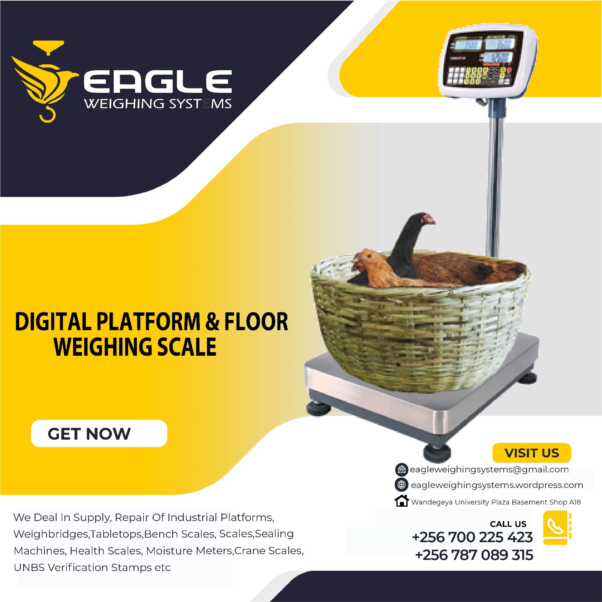 Platform balance weight scales'