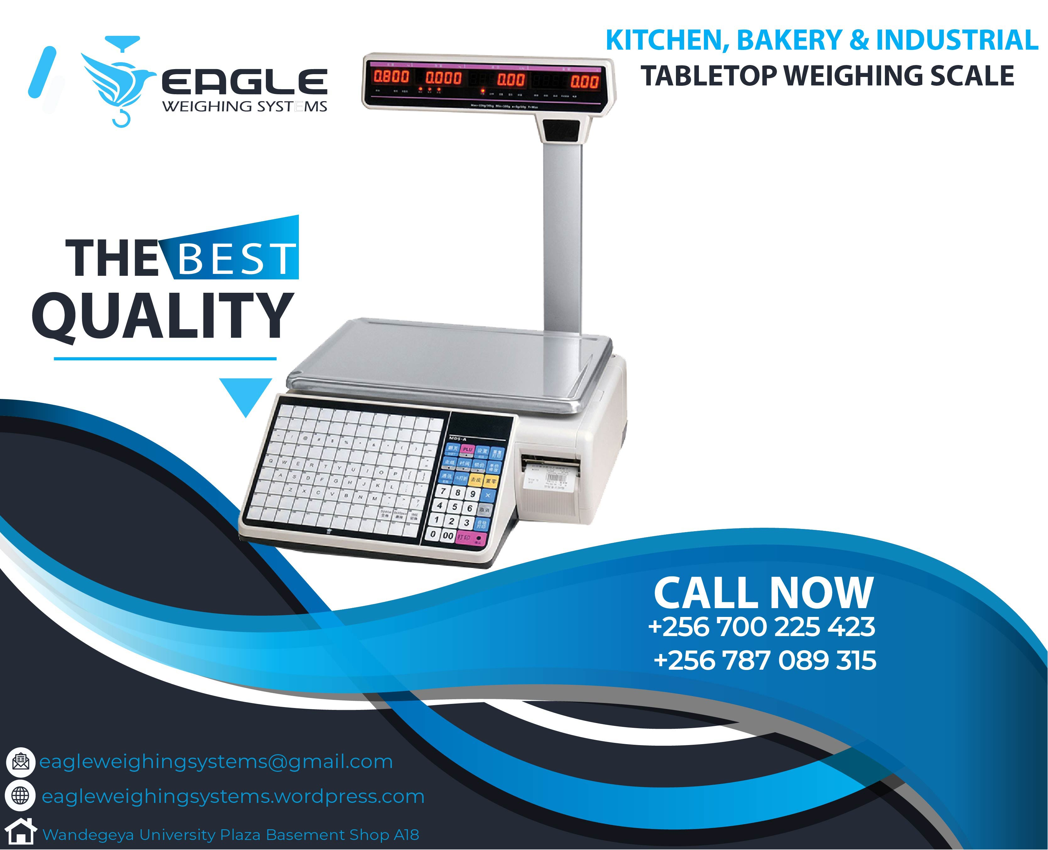 Industrial electronic digital weighing scales'