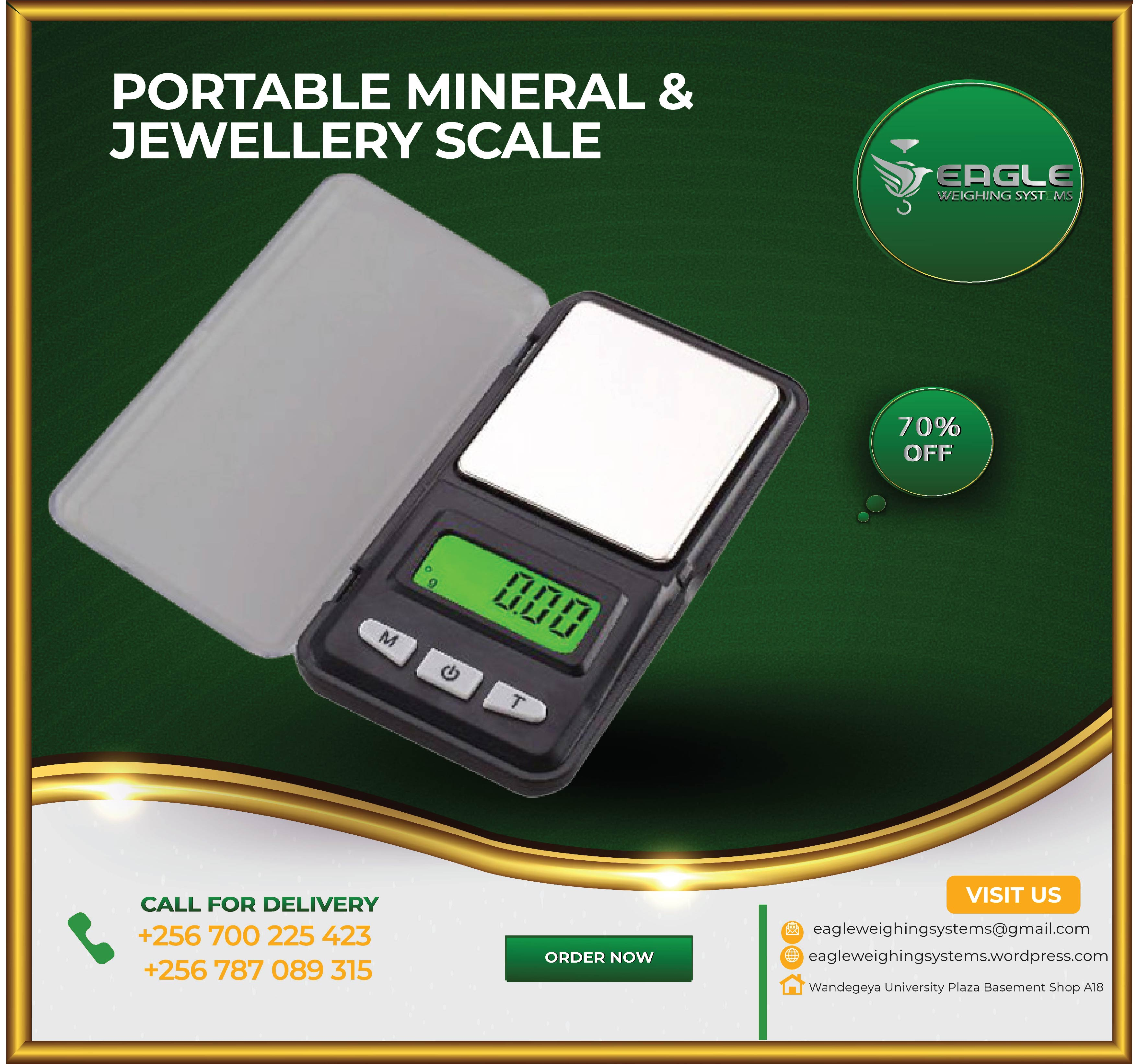 Jewellery Materials Pockets Scale'