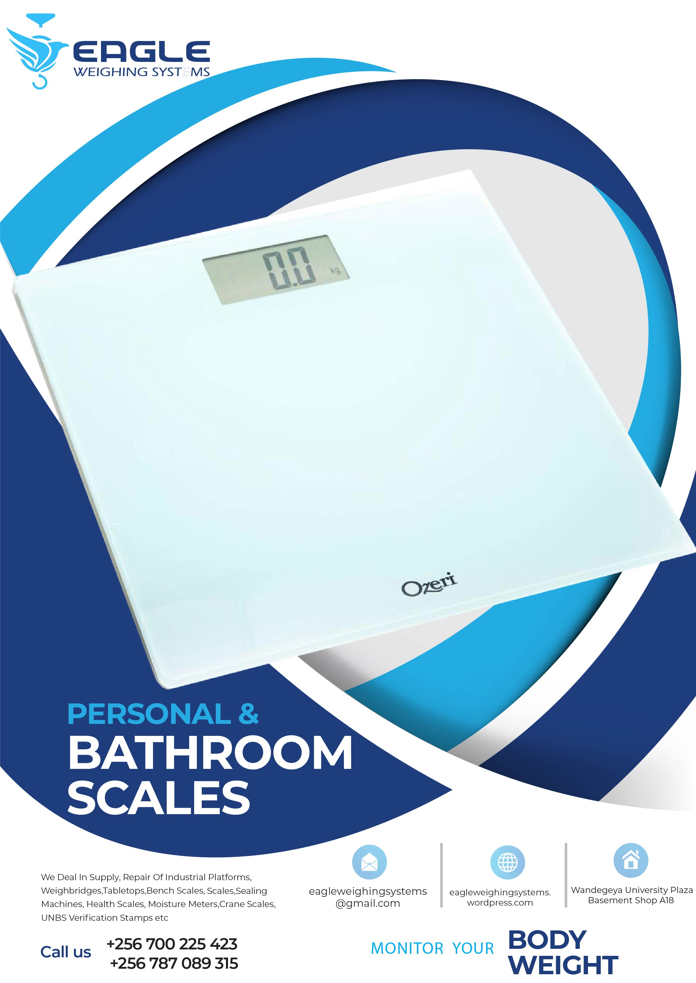 Multi-function Body Analysis Bathroom Scales'