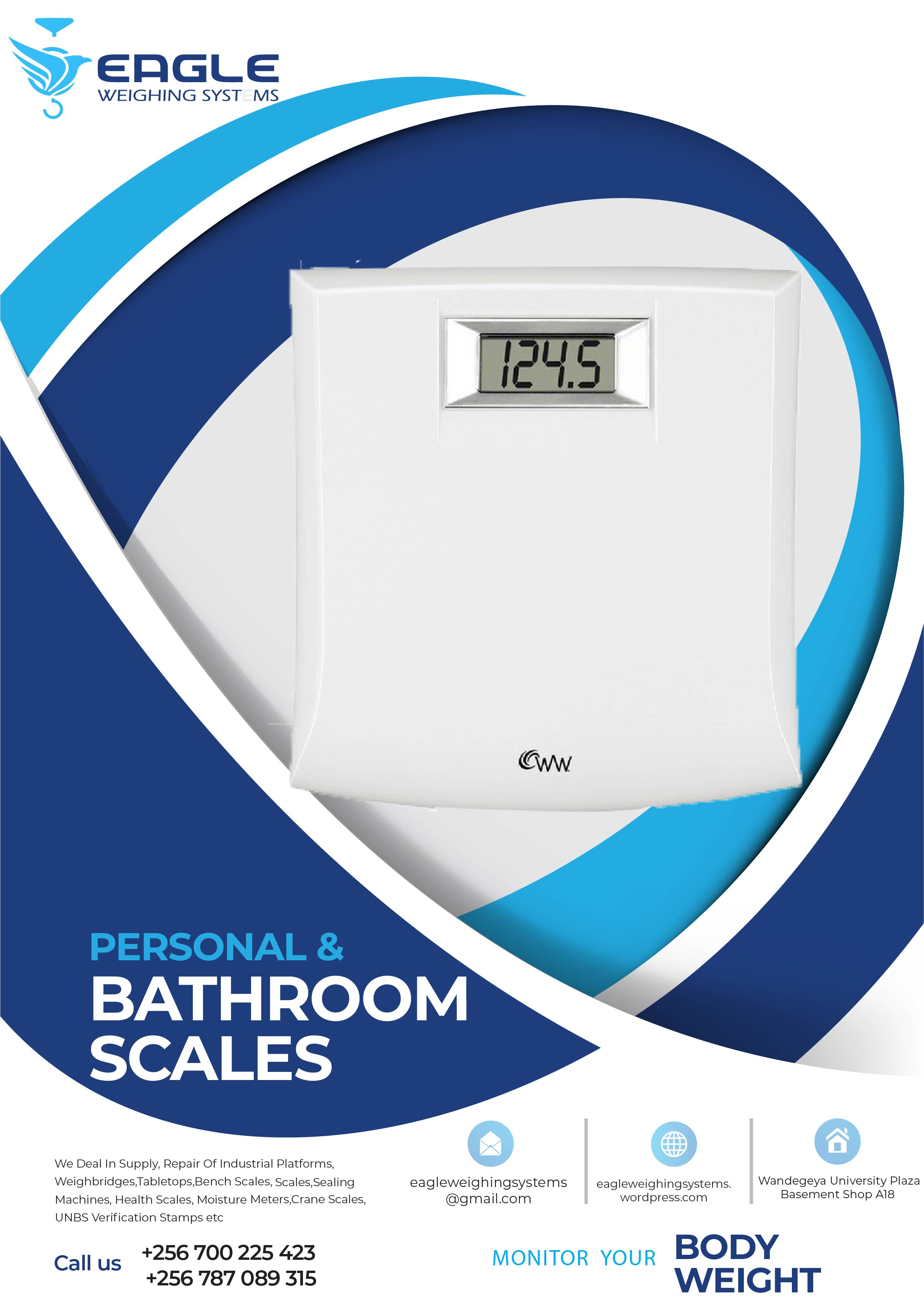 High Accuracy fashionable cheap electronic weighing scale'