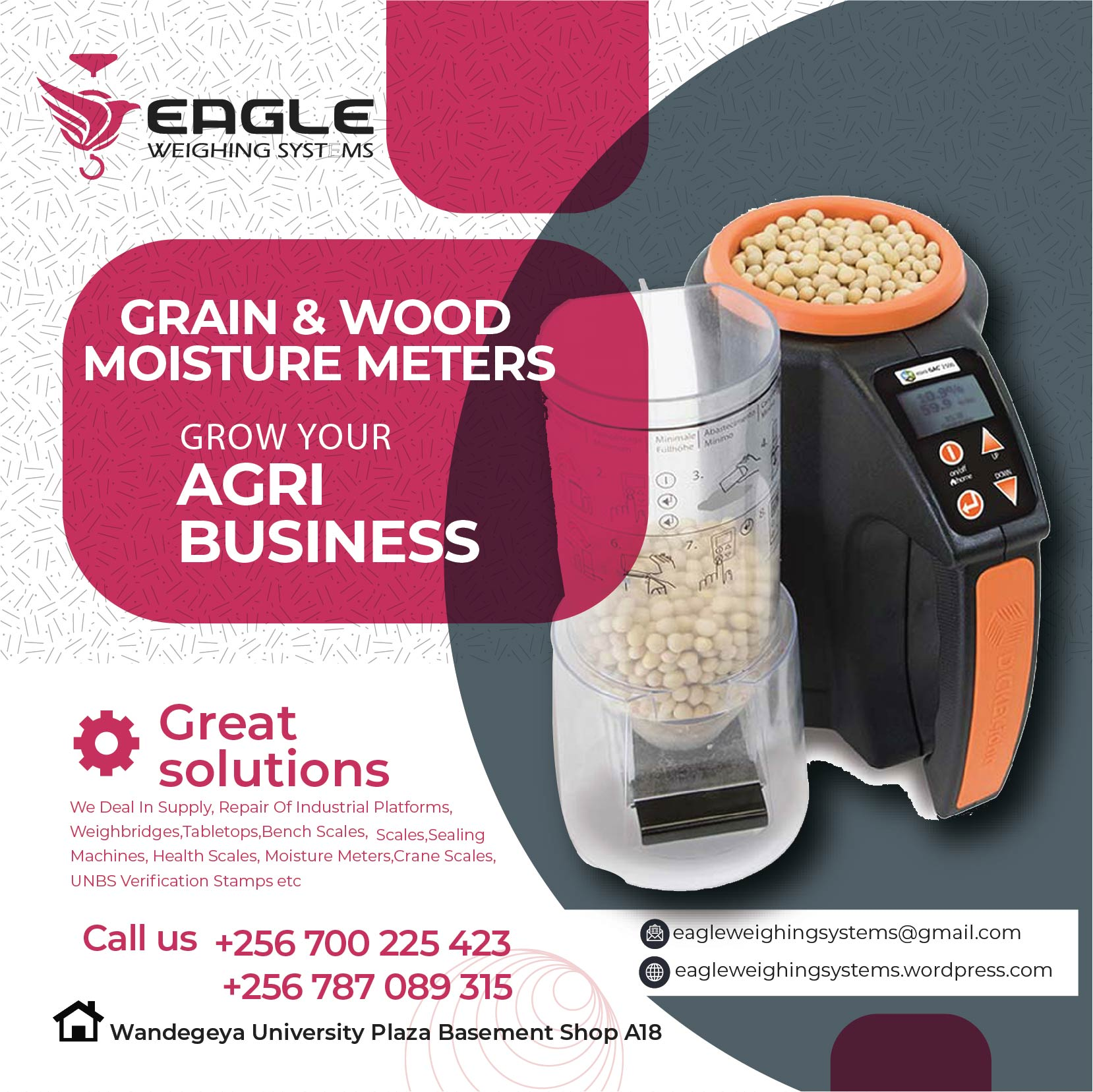 Wholesaler of moisture meters in Kampala'