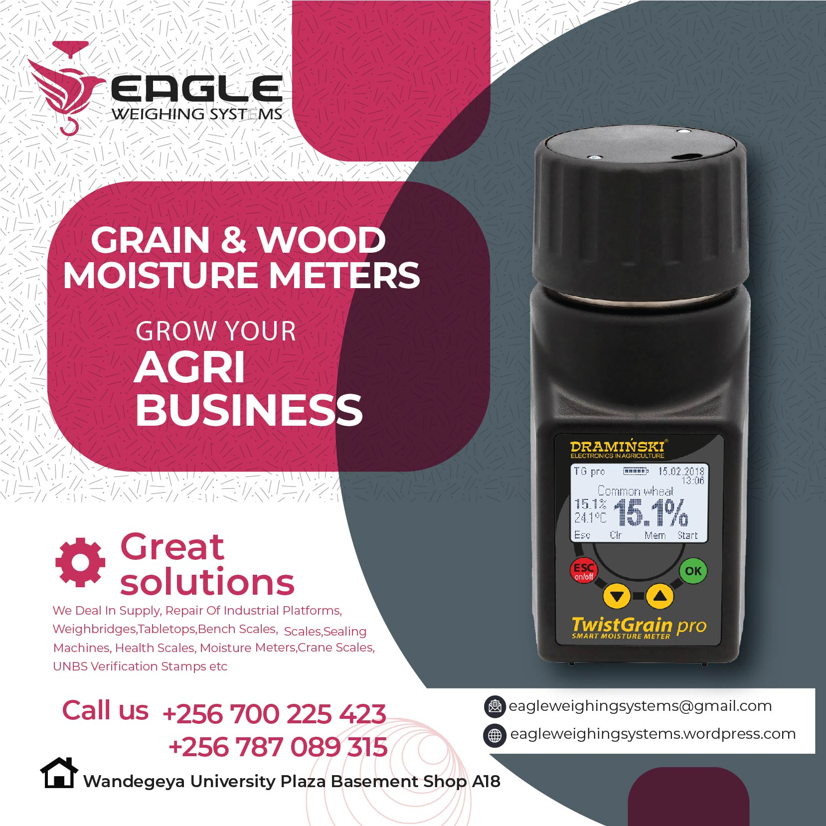 grain moisture meter for seeds and grains'