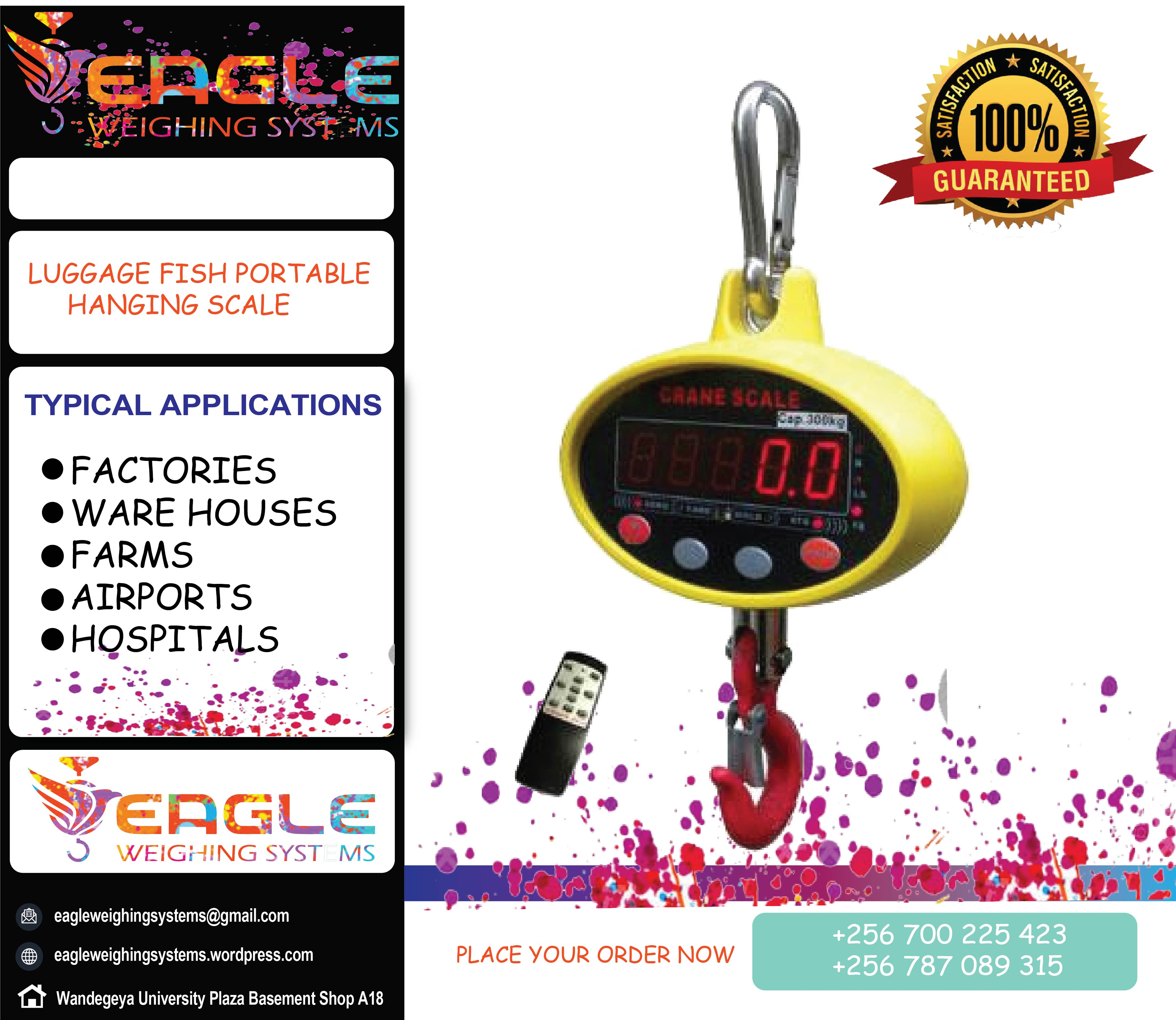 1 ton digital hanging crane scales'