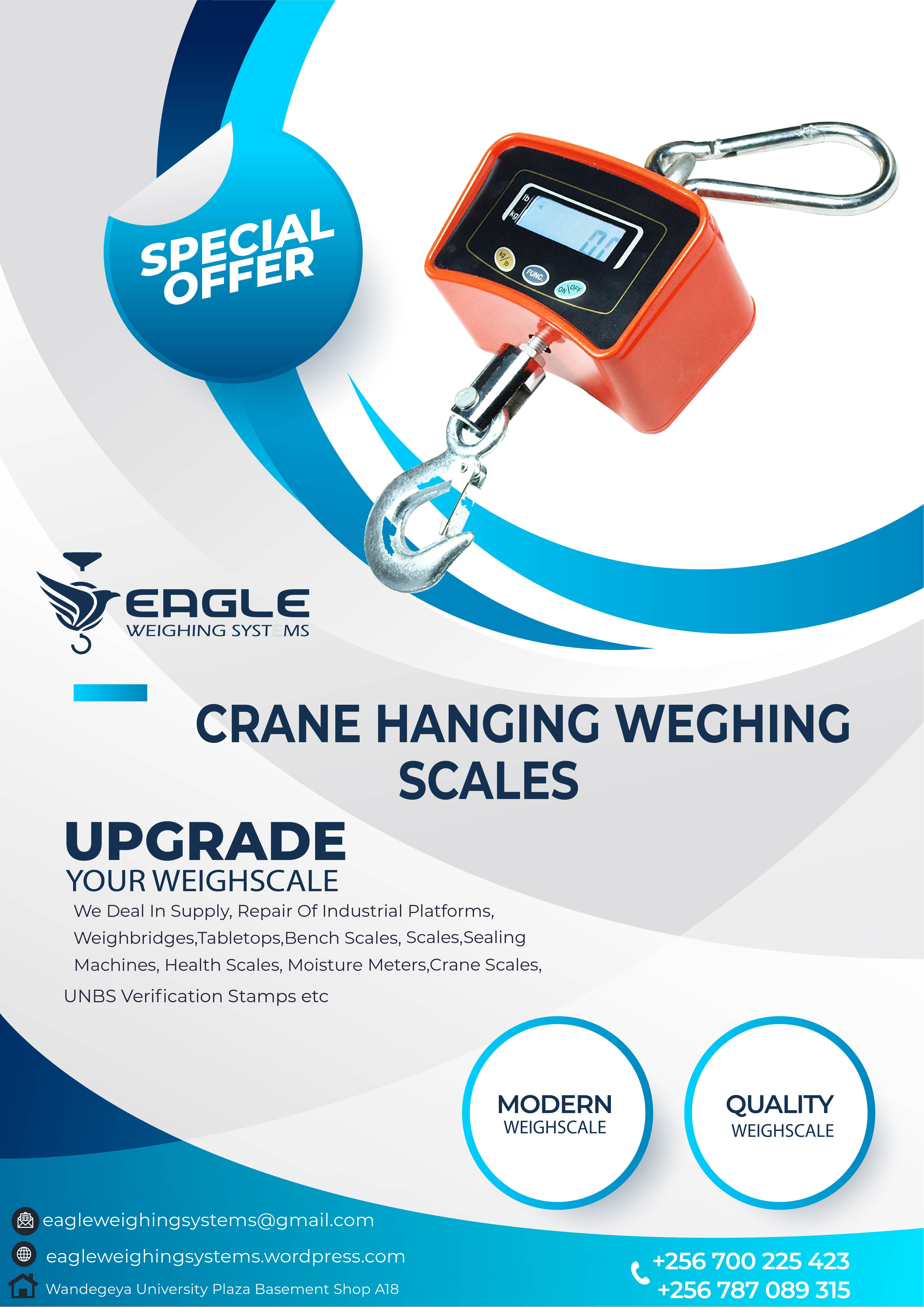 Industrial hanging/weighing crane scale'