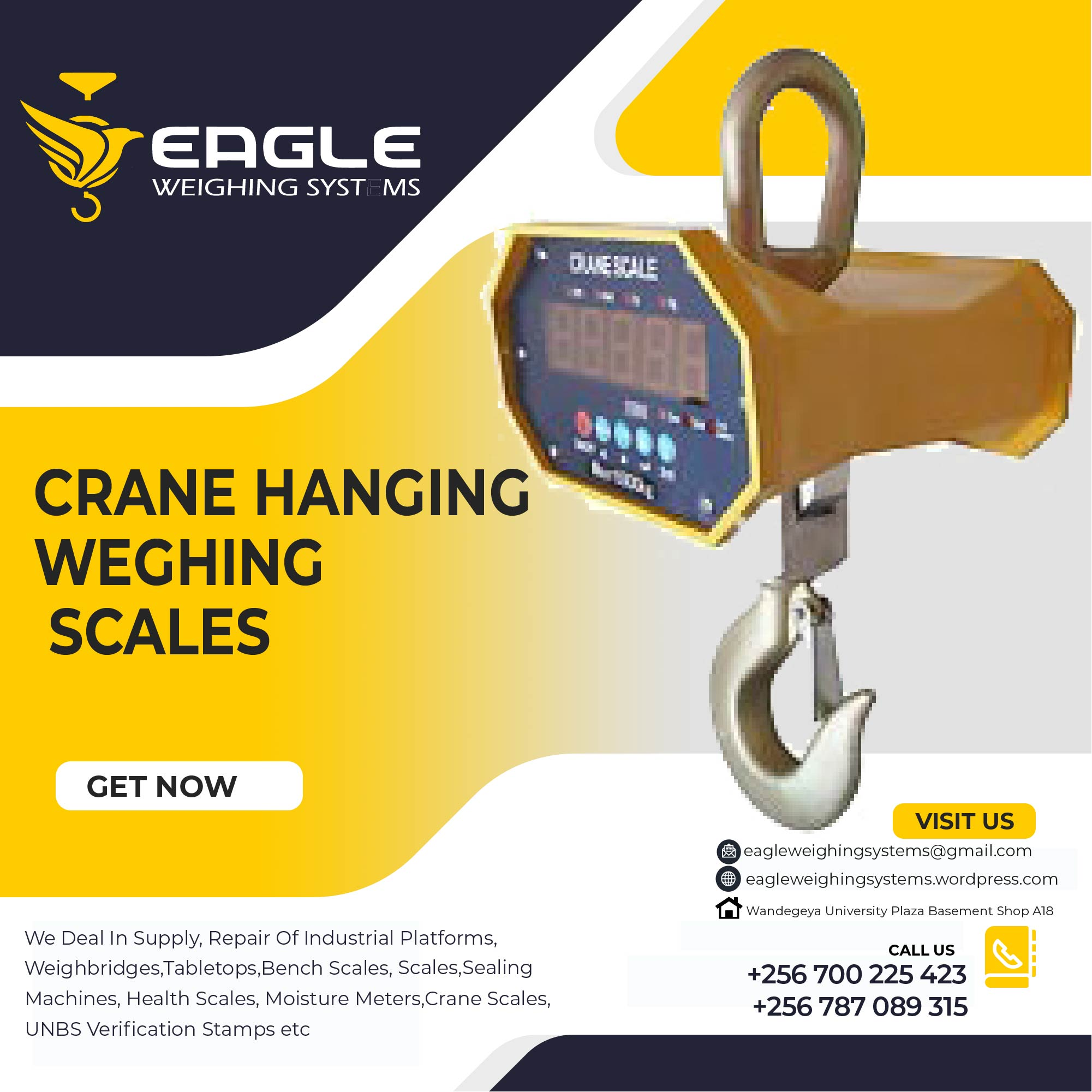 High Precision Hanging Digital Scale'