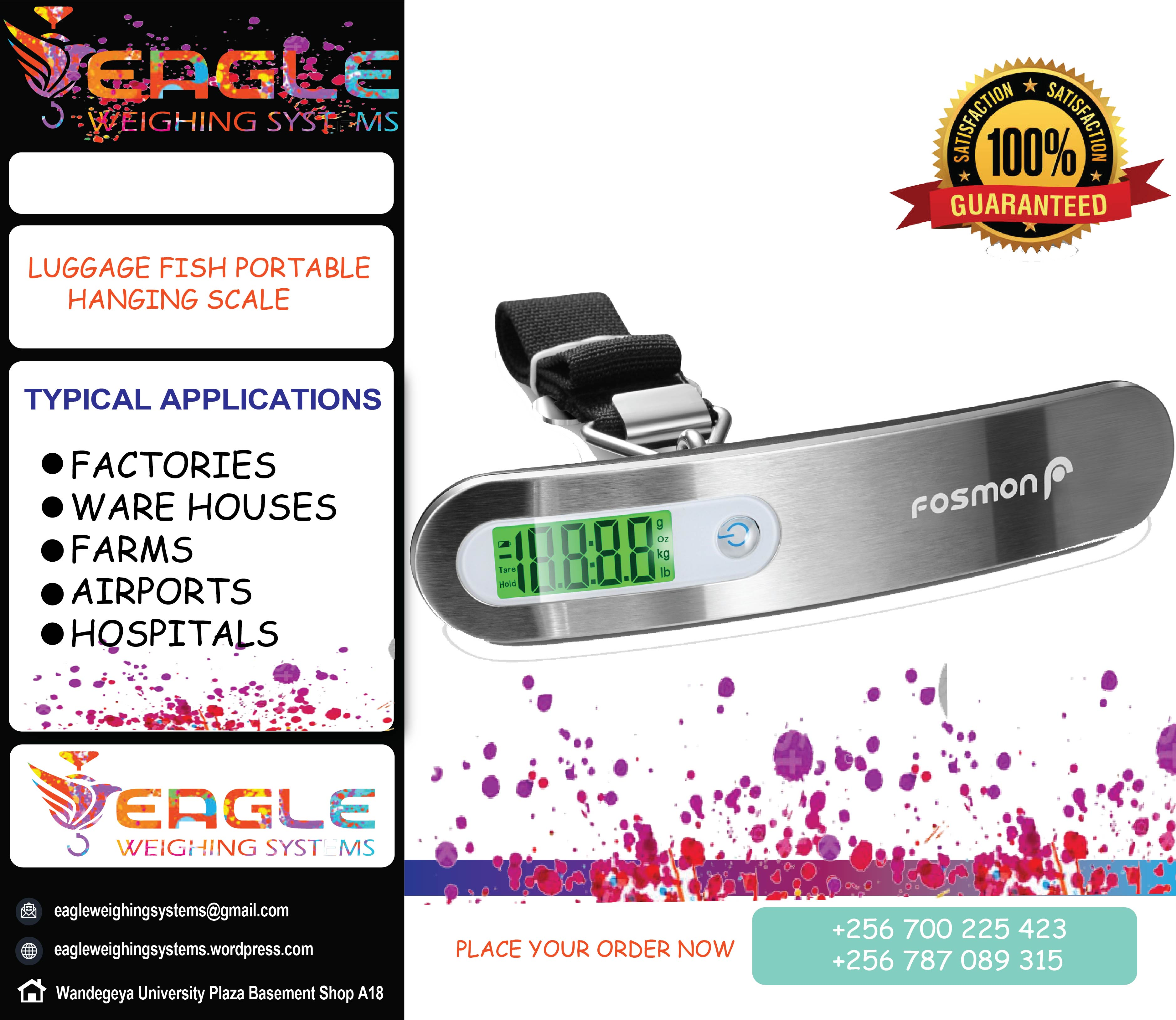 Mini electronic hanging luggage scale'