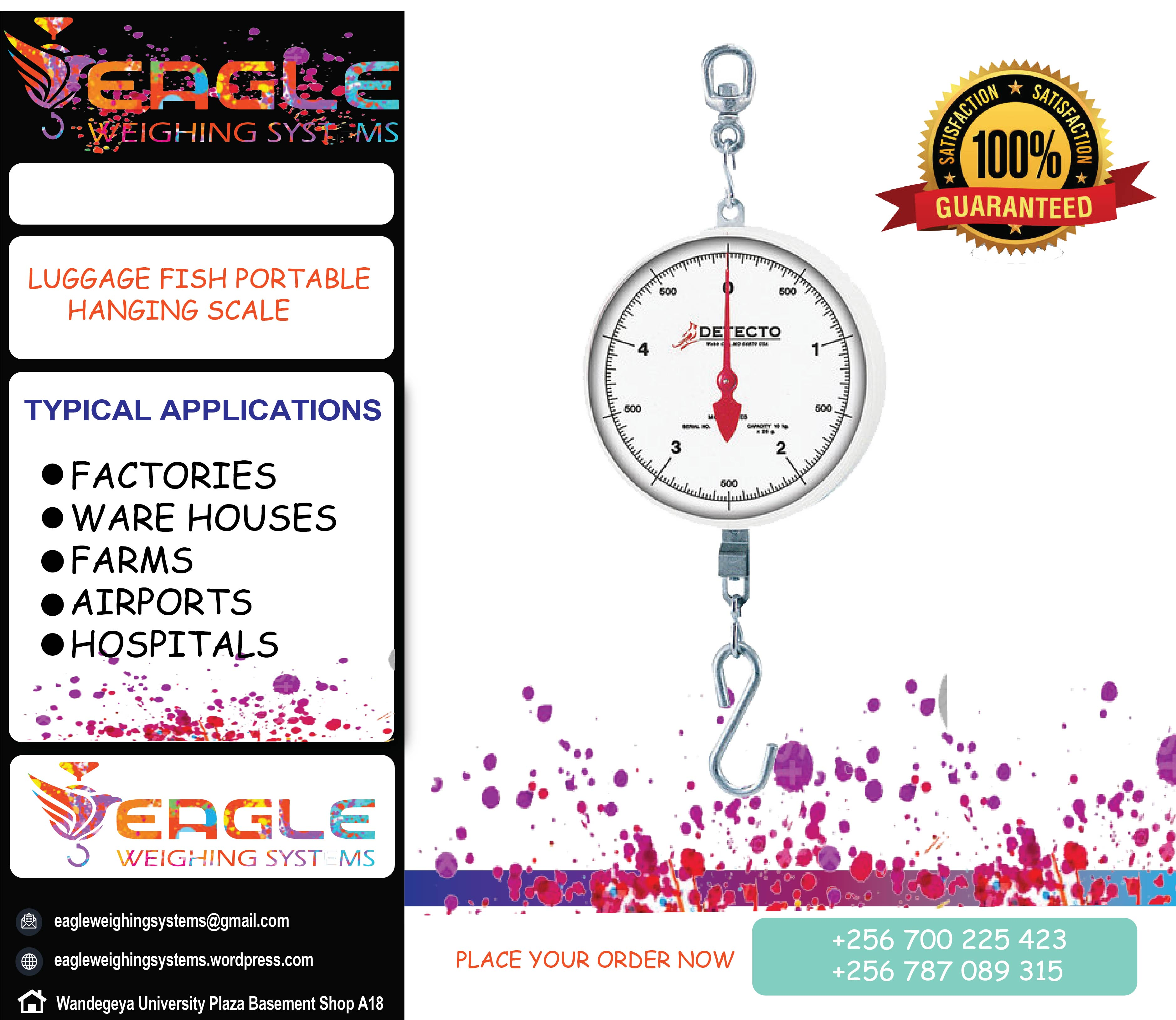 Manual weighing hanging baby salter weighing scales'