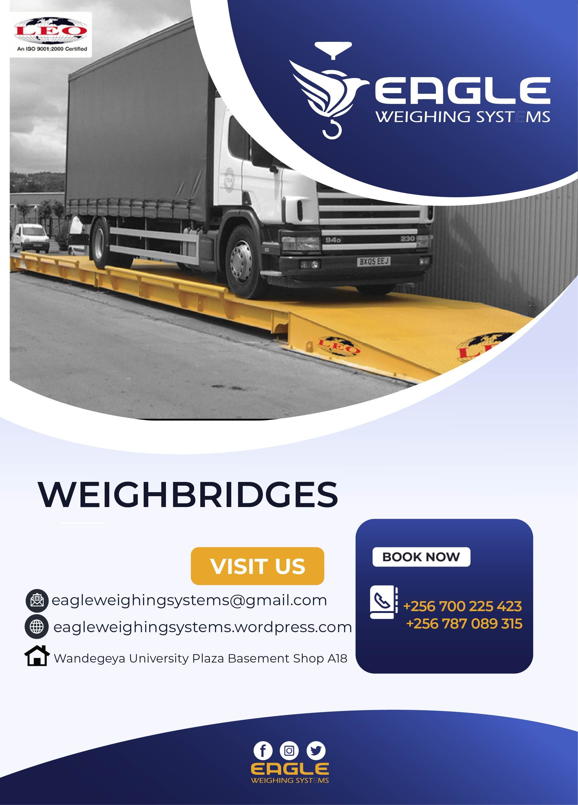 Corrosion-resistant weighbridges in kampala Uganda'