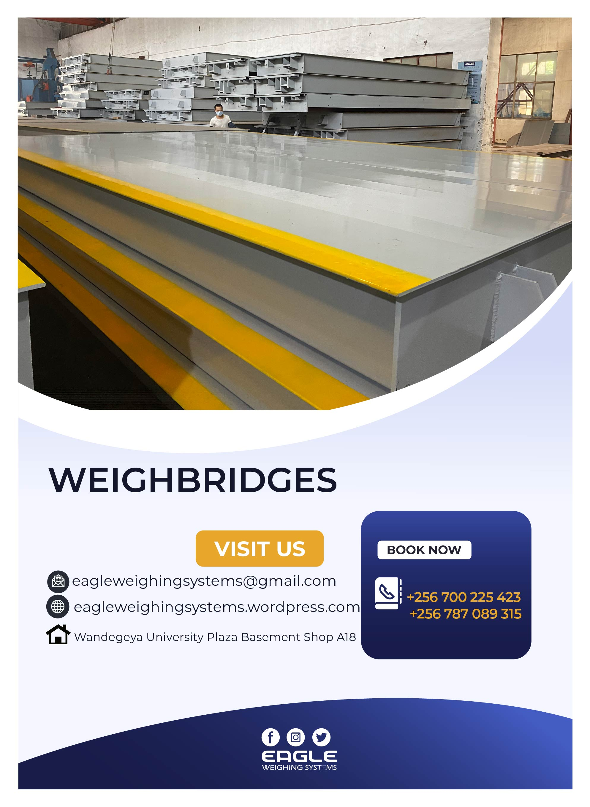 80 ton weighbridge'