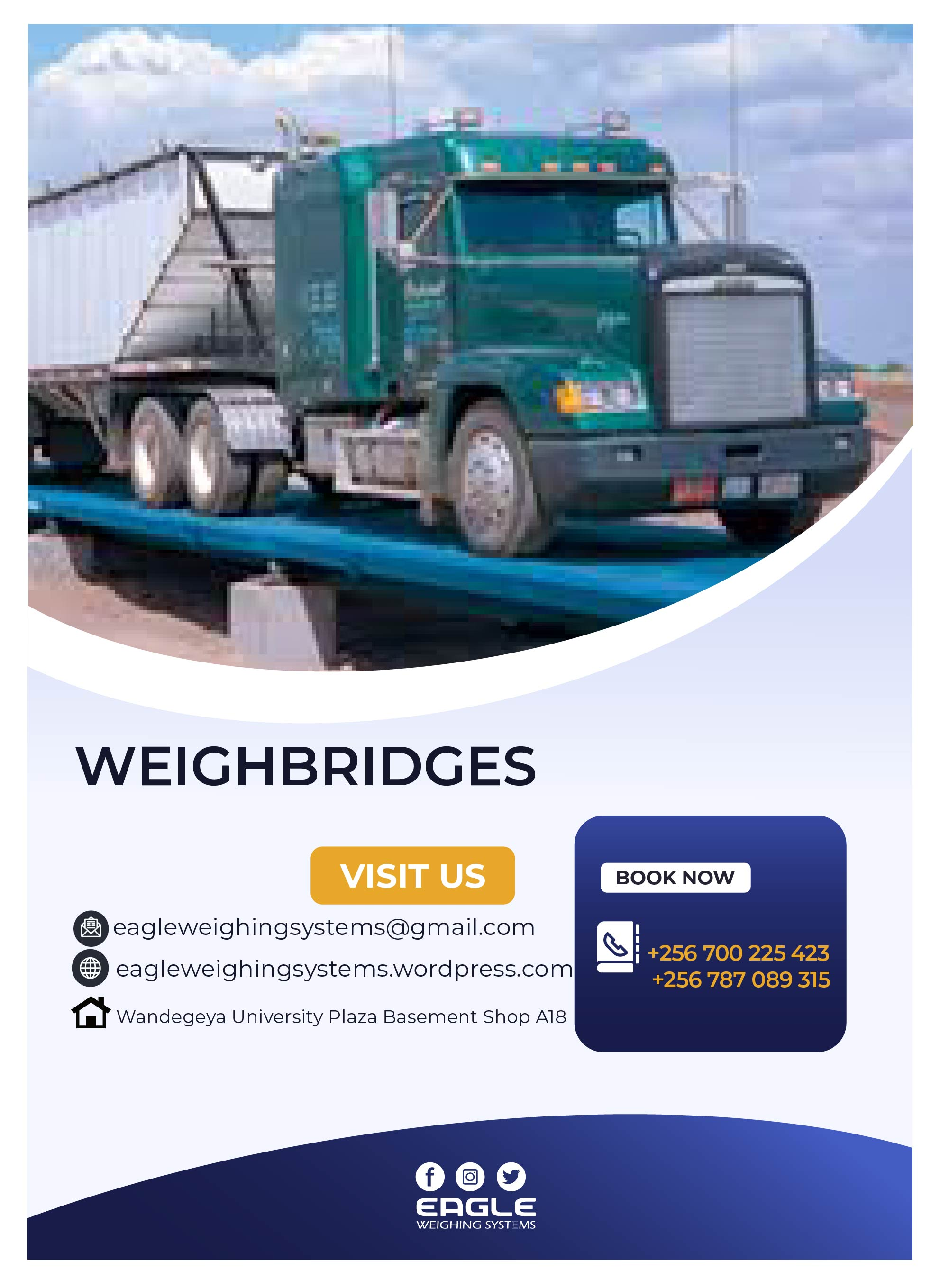 Weighbridge Truck Weight Scale'
