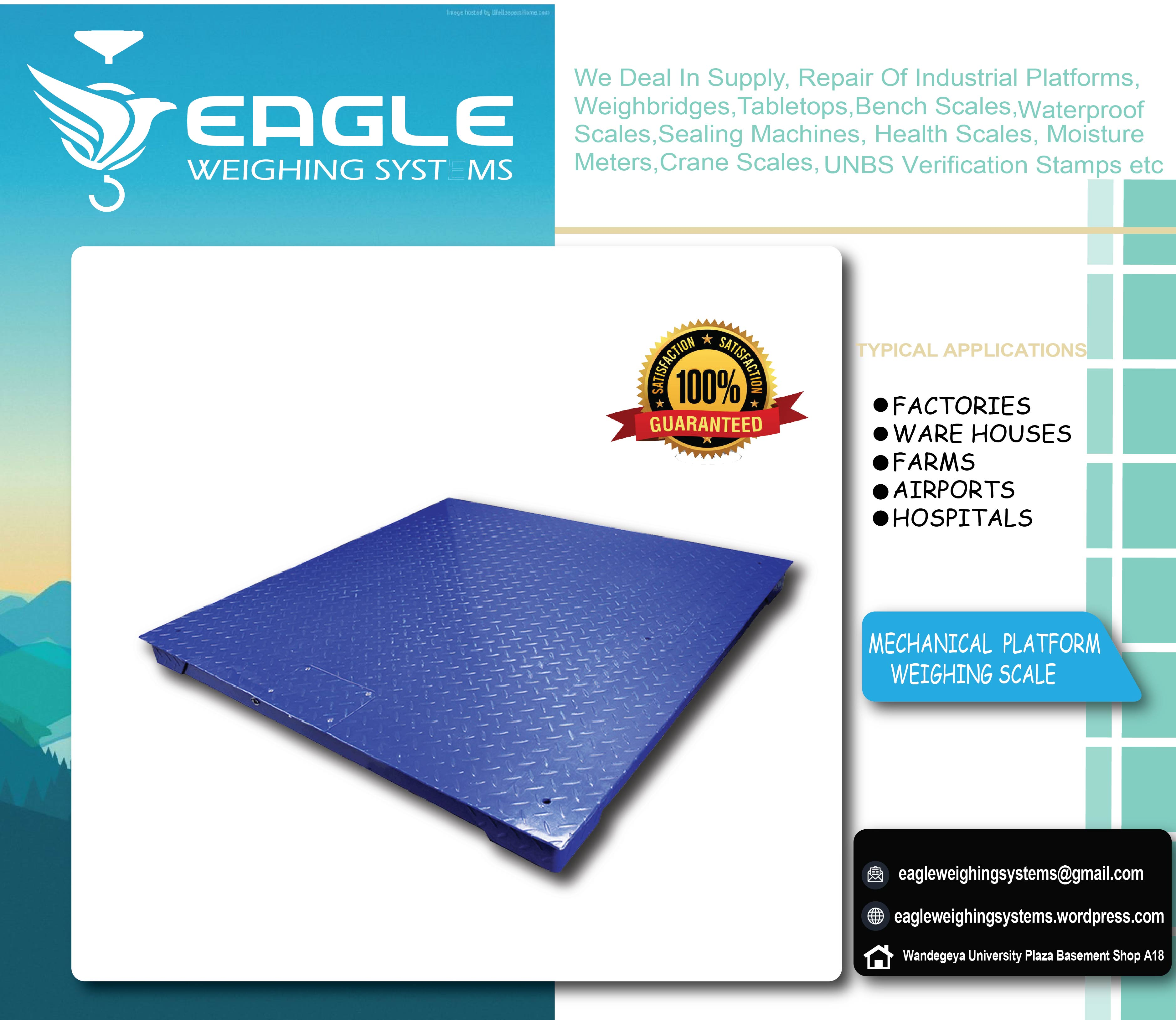 Electronic Industrial platform scales'