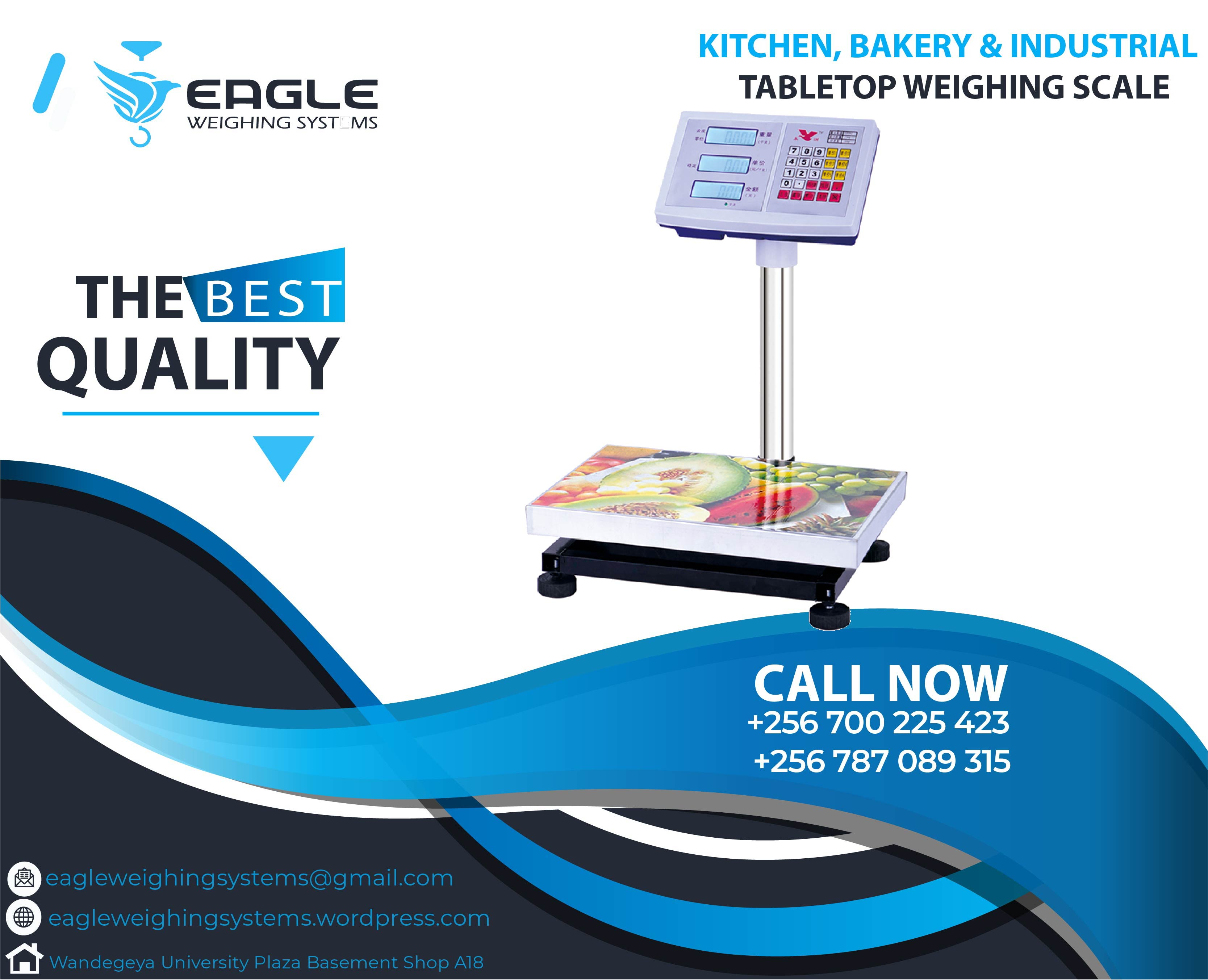 Industrial electronic digital weighing scales'