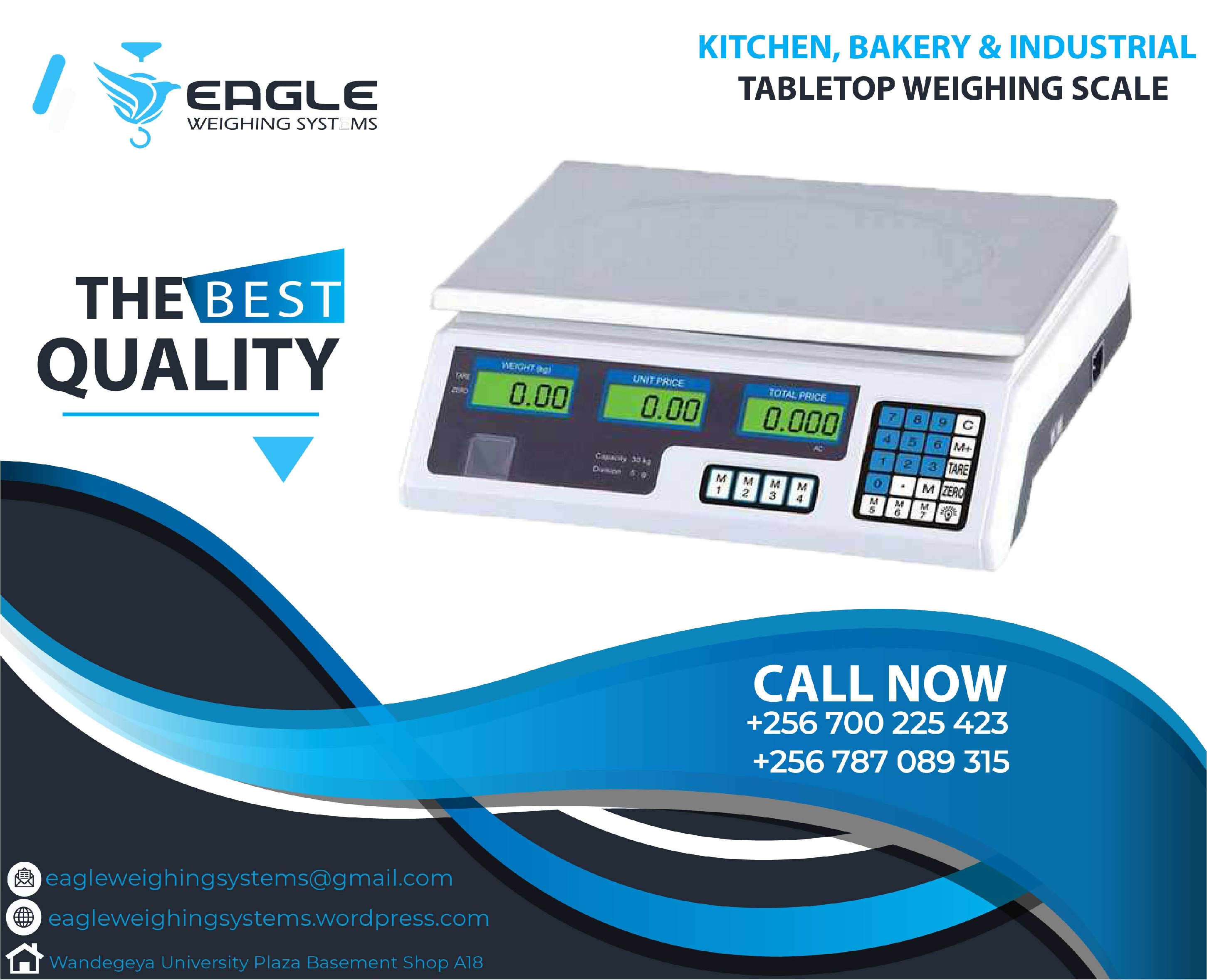 Stainless Steel Electronic weighing scales'