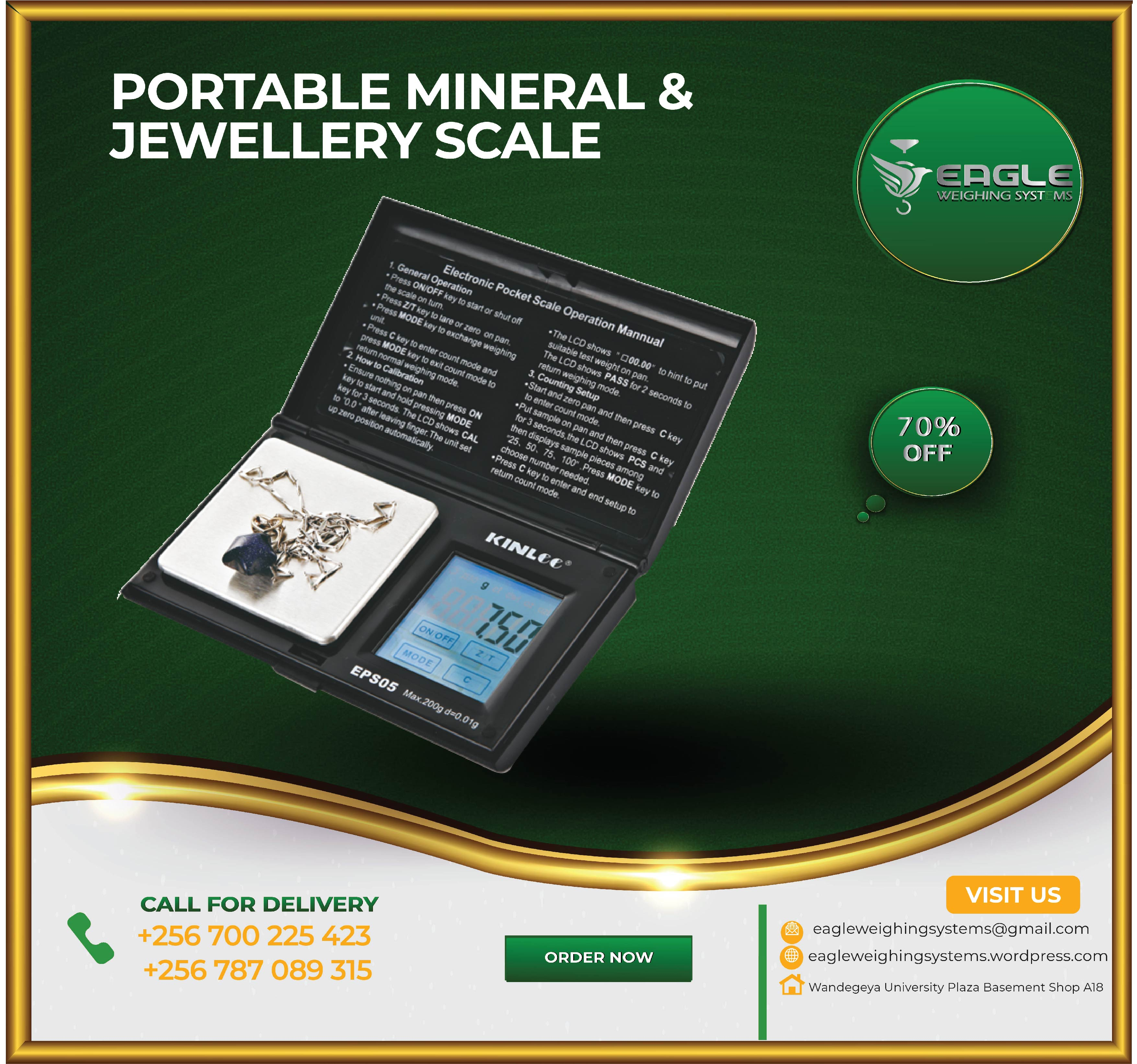 PORTABLE AND JEWELLERY SCALES'