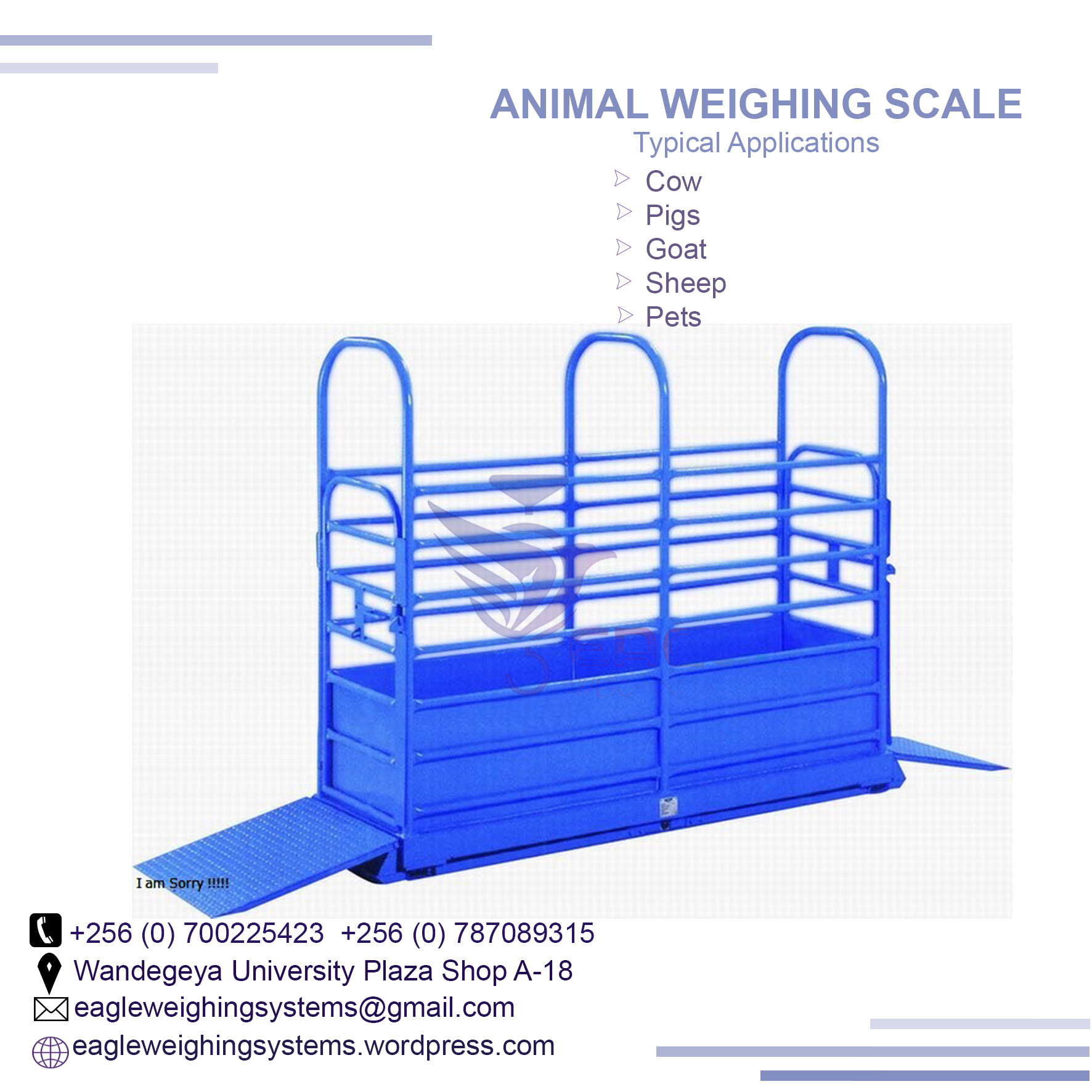 Digital Electronic Platform weighing scales Kampala Uganda'