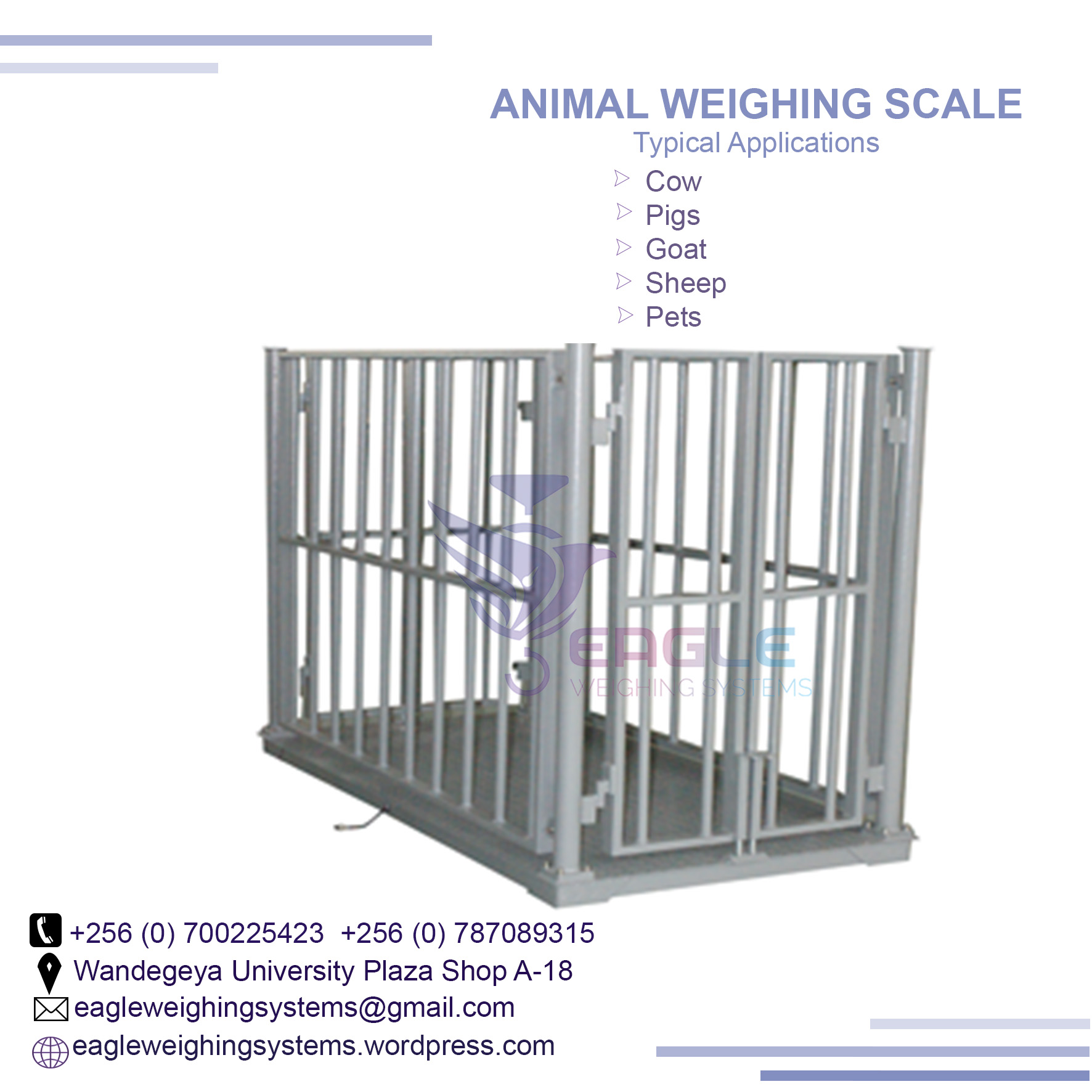 Digital Industrial weighing scales in Kampala Uganda'